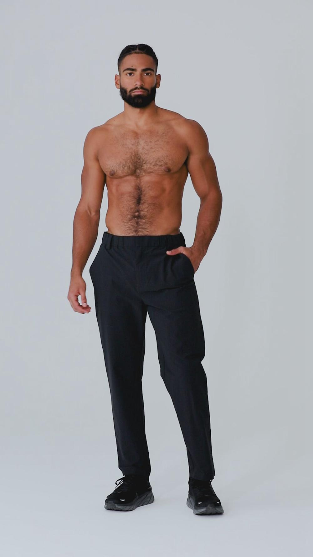Espresso Men Alo Yoga Co-Op Cropped Tech Pant | Australia  92305-IHUF