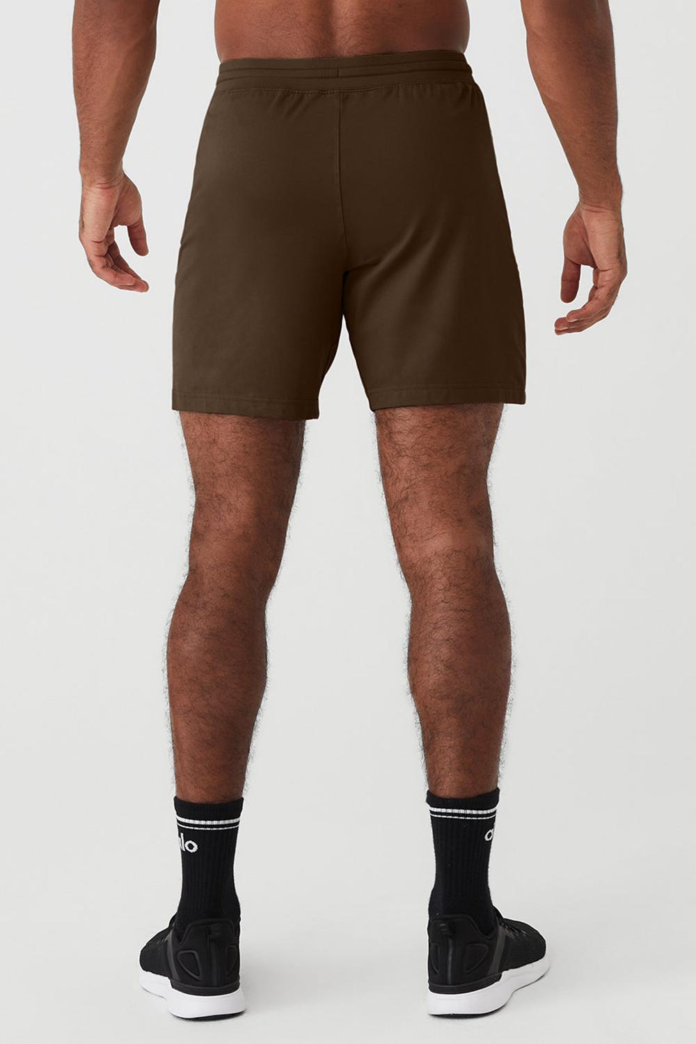 Espresso Men Alo Yoga Conquer Reform Short | Australia  93048-UCJP