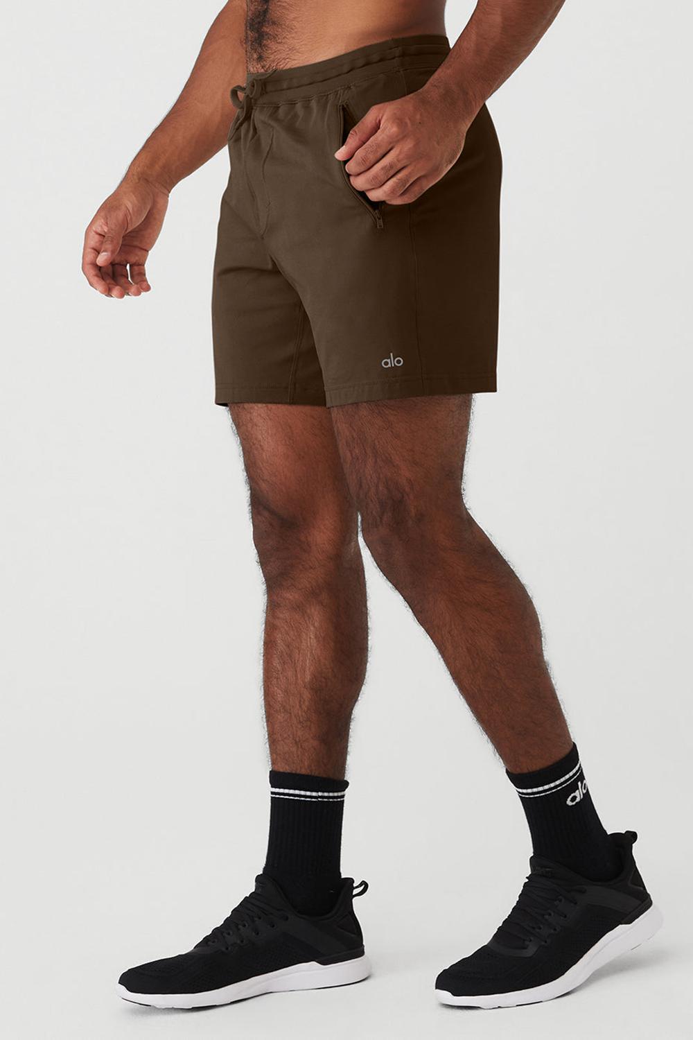 Espresso Men Alo Yoga Conquer Reform Short | Australia  93048-UCJP