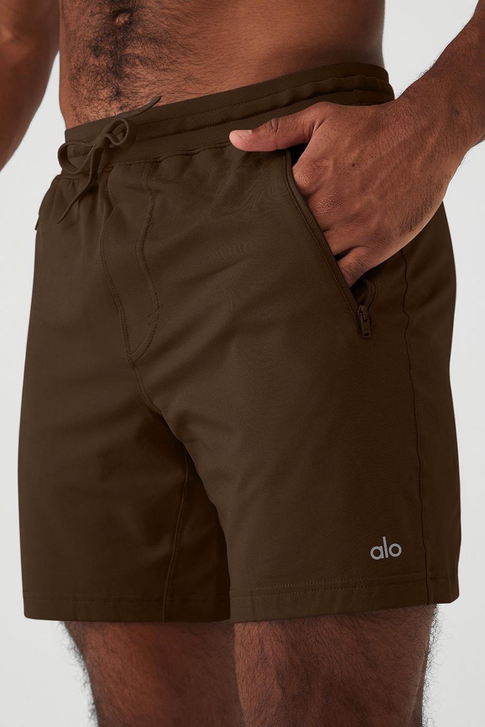 Espresso Men Alo Yoga Conquer Reform Short | Australia  93048-UCJP