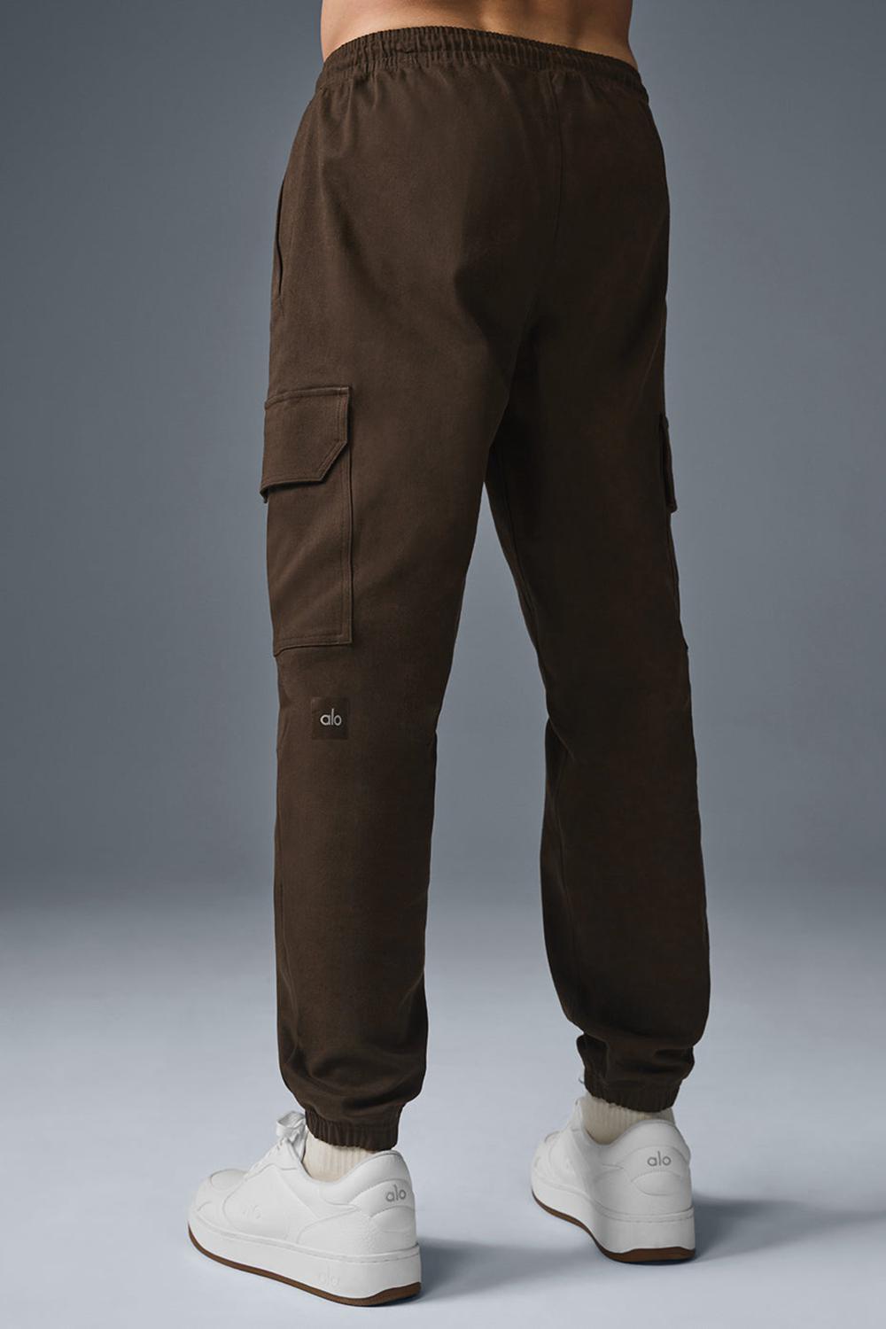 Espresso Men Alo Yoga Edition Sueded Jogger | Australia  95120-DXSW