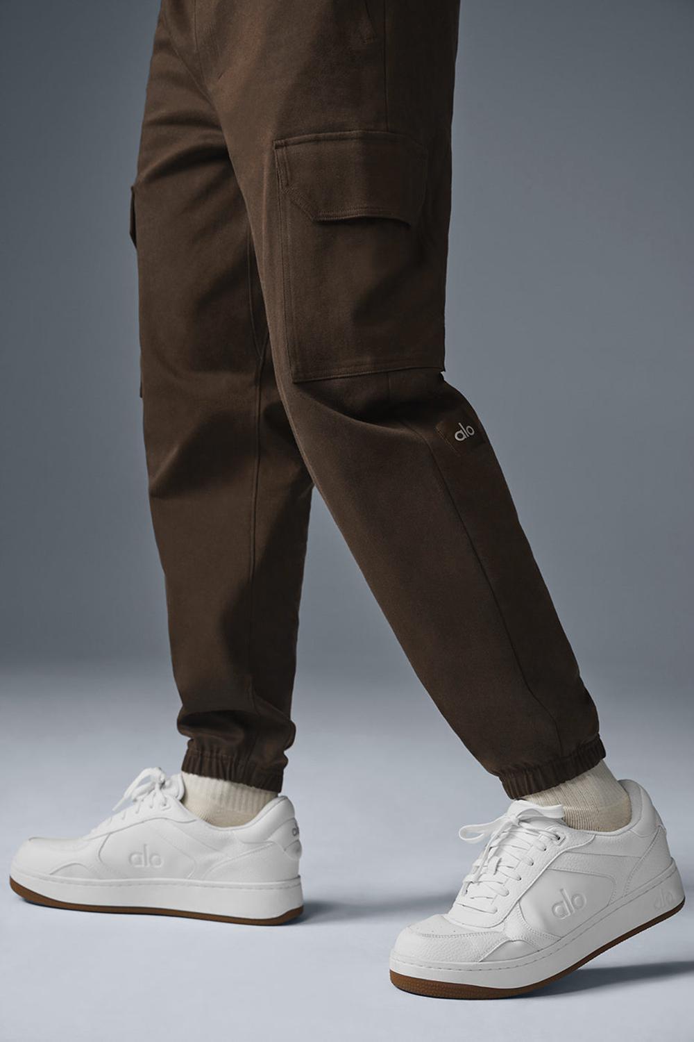 Espresso Men Alo Yoga Edition Sueded Jogger | Australia  95120-DXSW