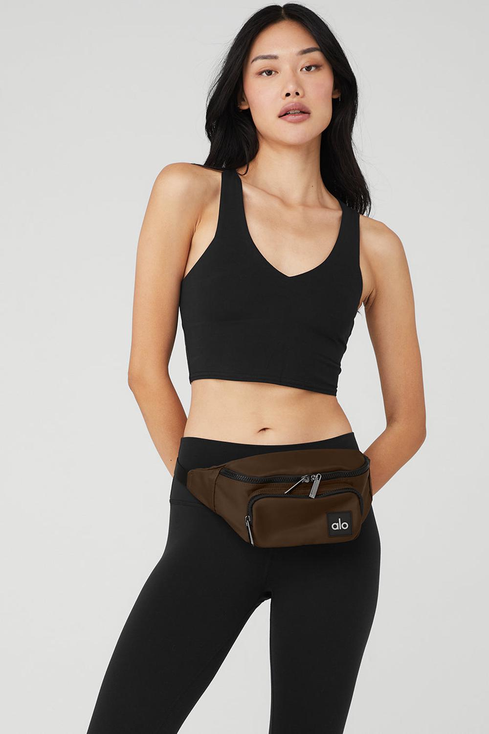 Espresso Men Alo Yoga Explorer Fanny Pack Bum Bags | Australia  23510-YCUB