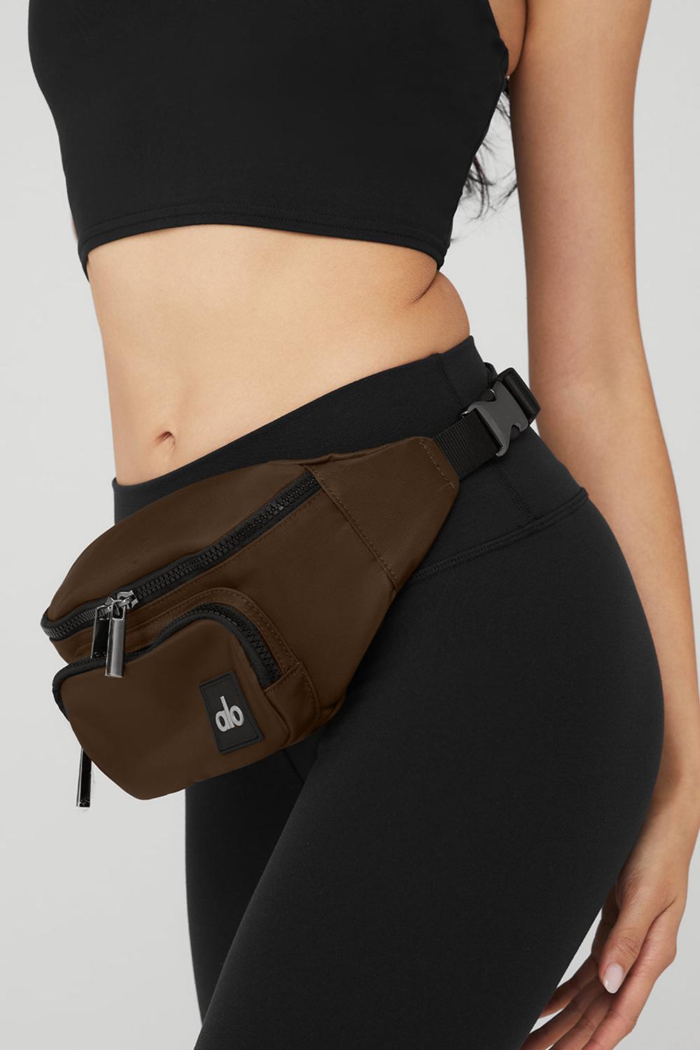 Espresso Men Alo Yoga Explorer Fanny Pack Bum Bags | Australia  23510-YCUB