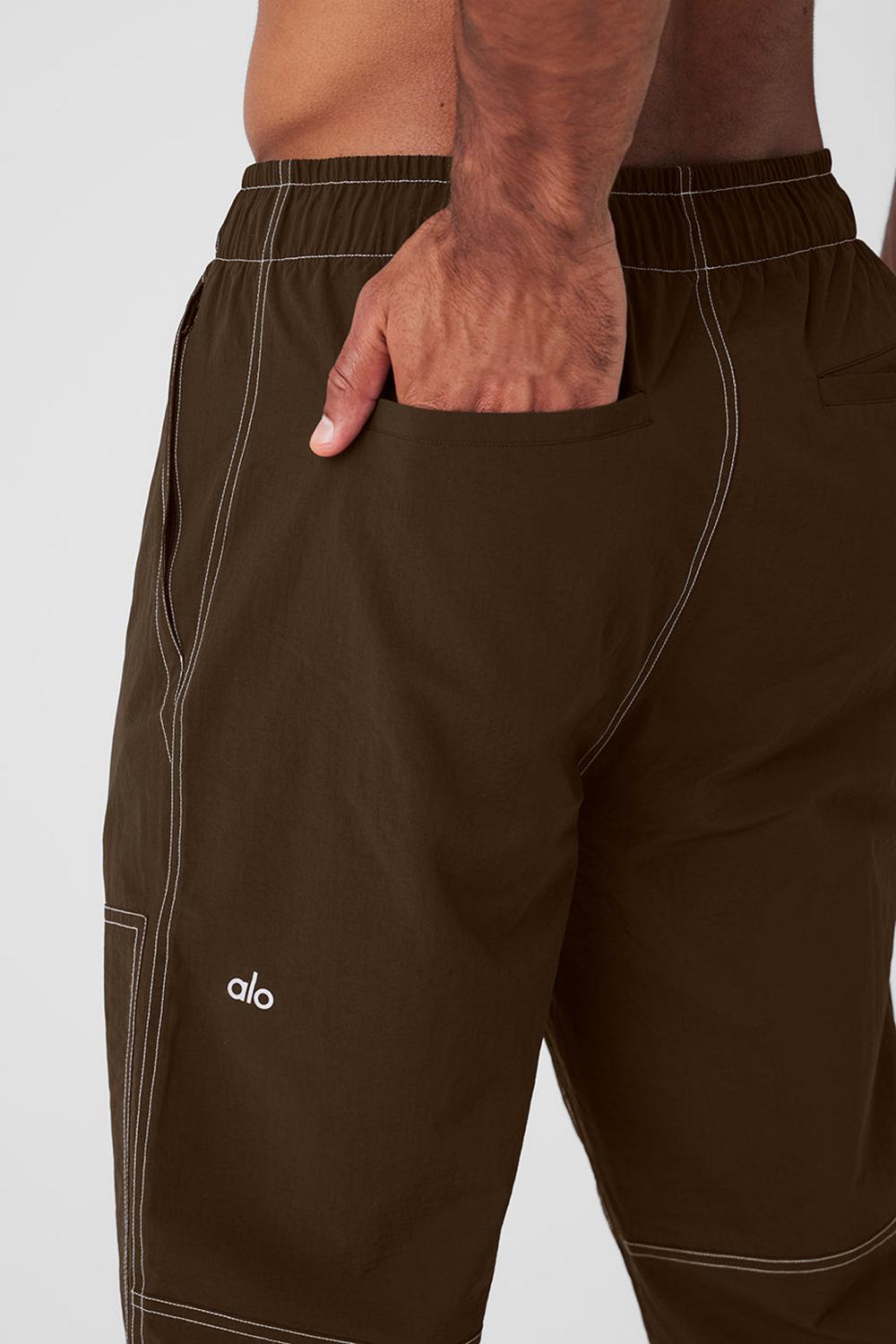 Espresso Men Alo Yoga Flight Pant | Australia  14862-BRHG