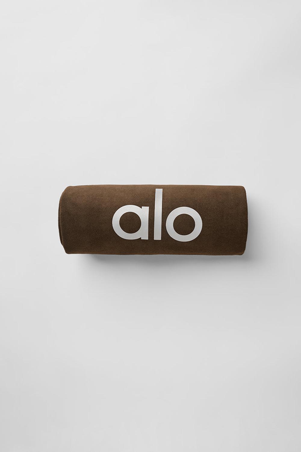 Espresso Men Alo Yoga Grounded No-Slip Mat Towel | Australia  49708-UAVN