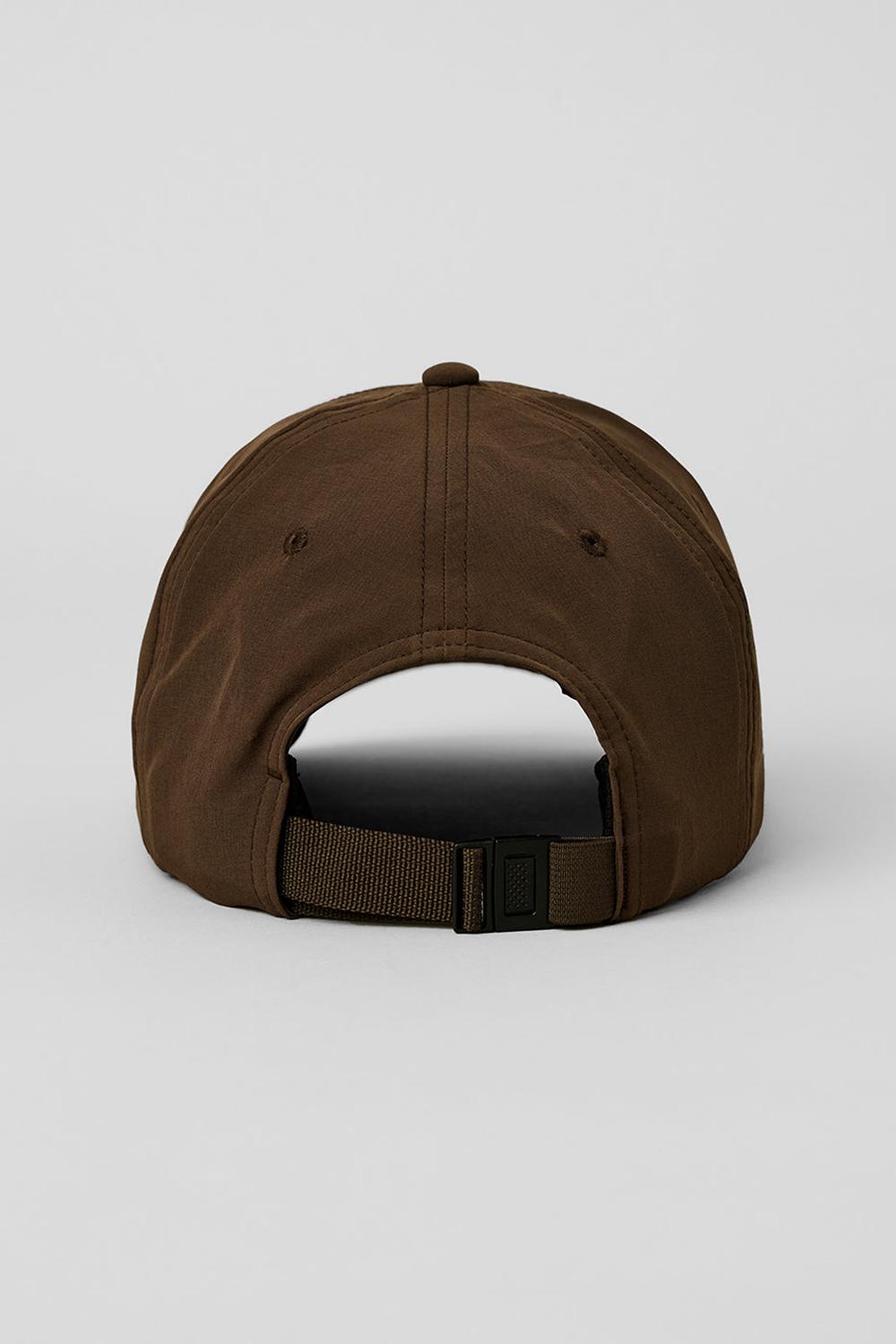Espresso Men Alo Yoga Performance Off-Duty Cap | Australia  10683-LRSX