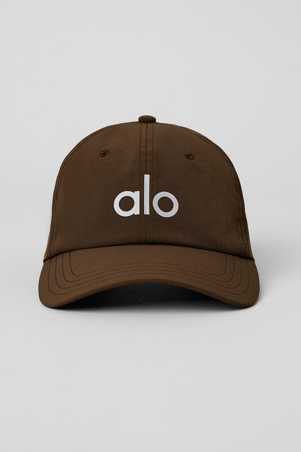 Espresso Men Alo Yoga Performance Off-Duty Cap | Australia  10683-LRSX
