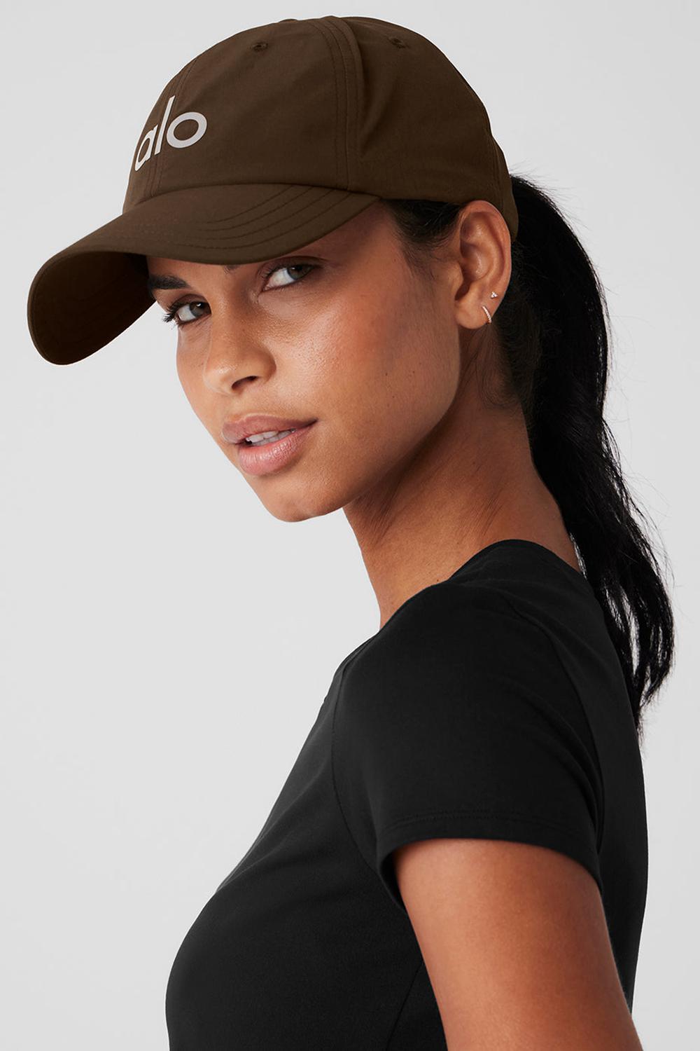 Espresso Men Alo Yoga Performance Off-Duty Cap | Australia  10683-LRSX