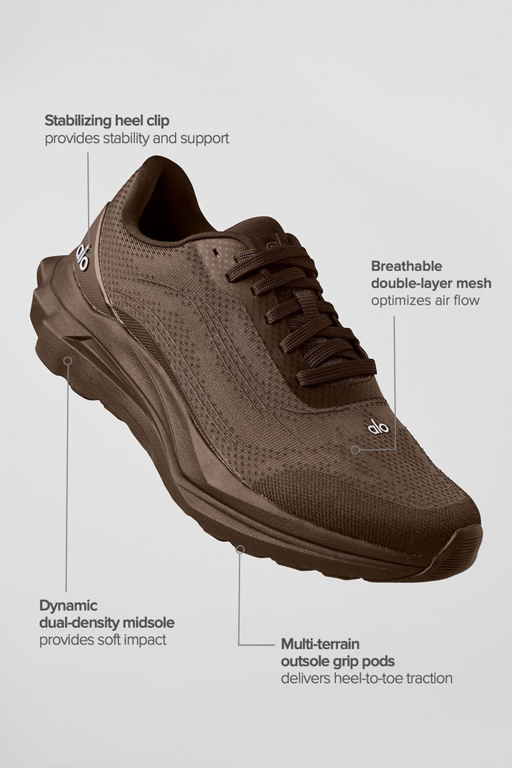 Espresso Men Alo Yoga Runner | Australia  26583-ZHXN