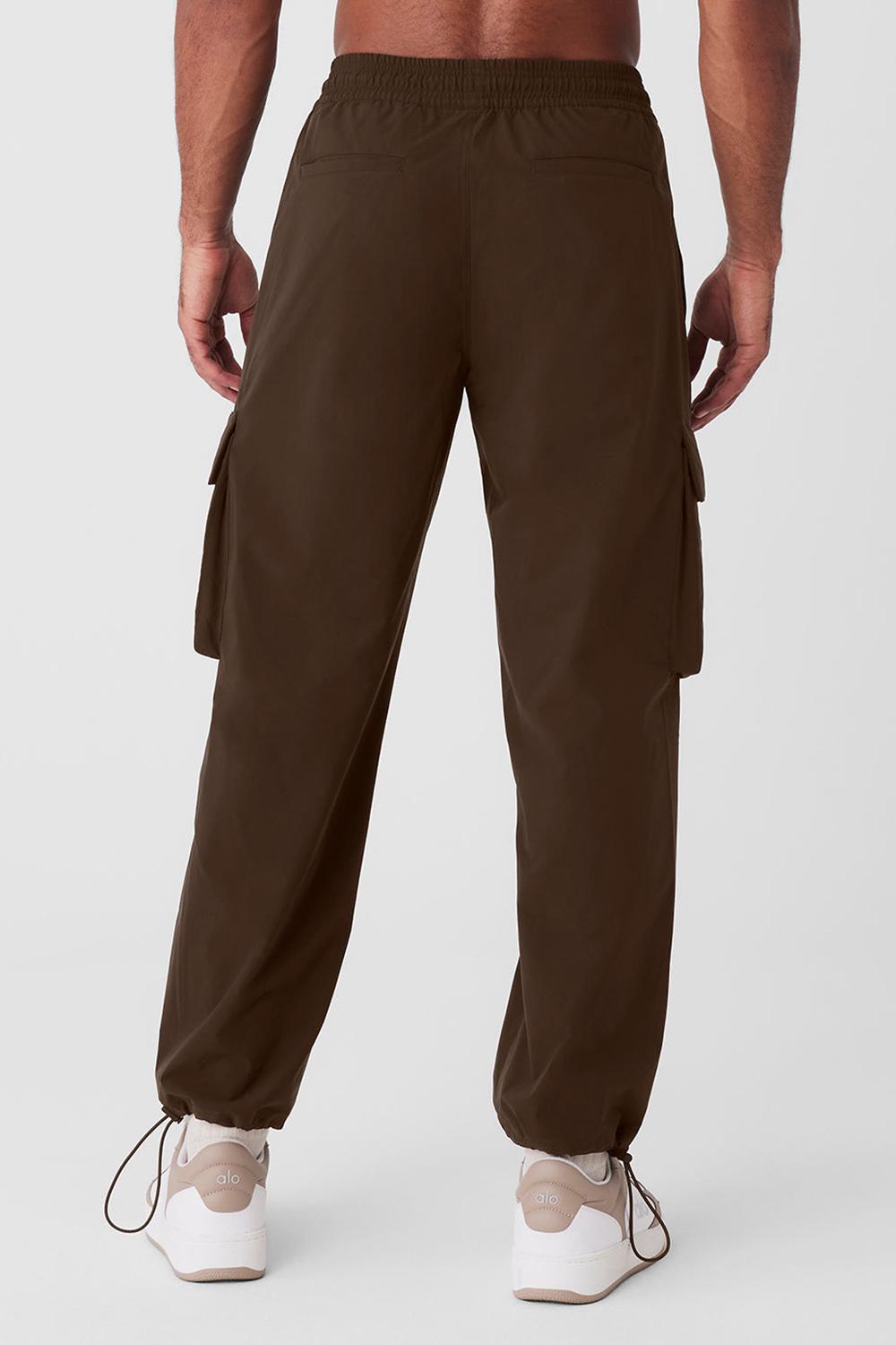 Espresso Men Alo Yoga Voyage Utility Cargo Pant | Australia  98254-MKQP