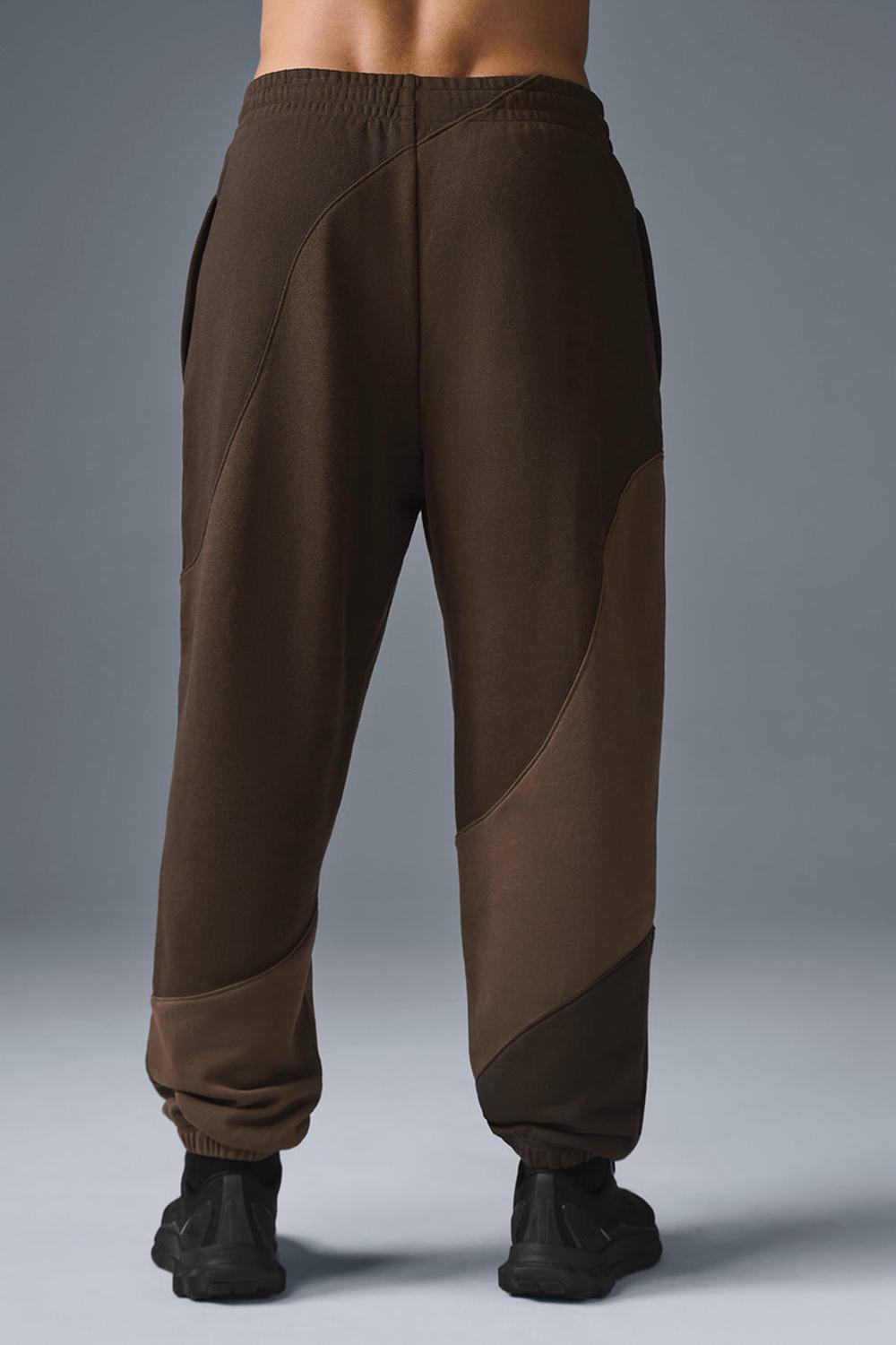Espresso Tonal Men Alo Yoga Make Waves Sweatpant | Australia  48325-WQRS