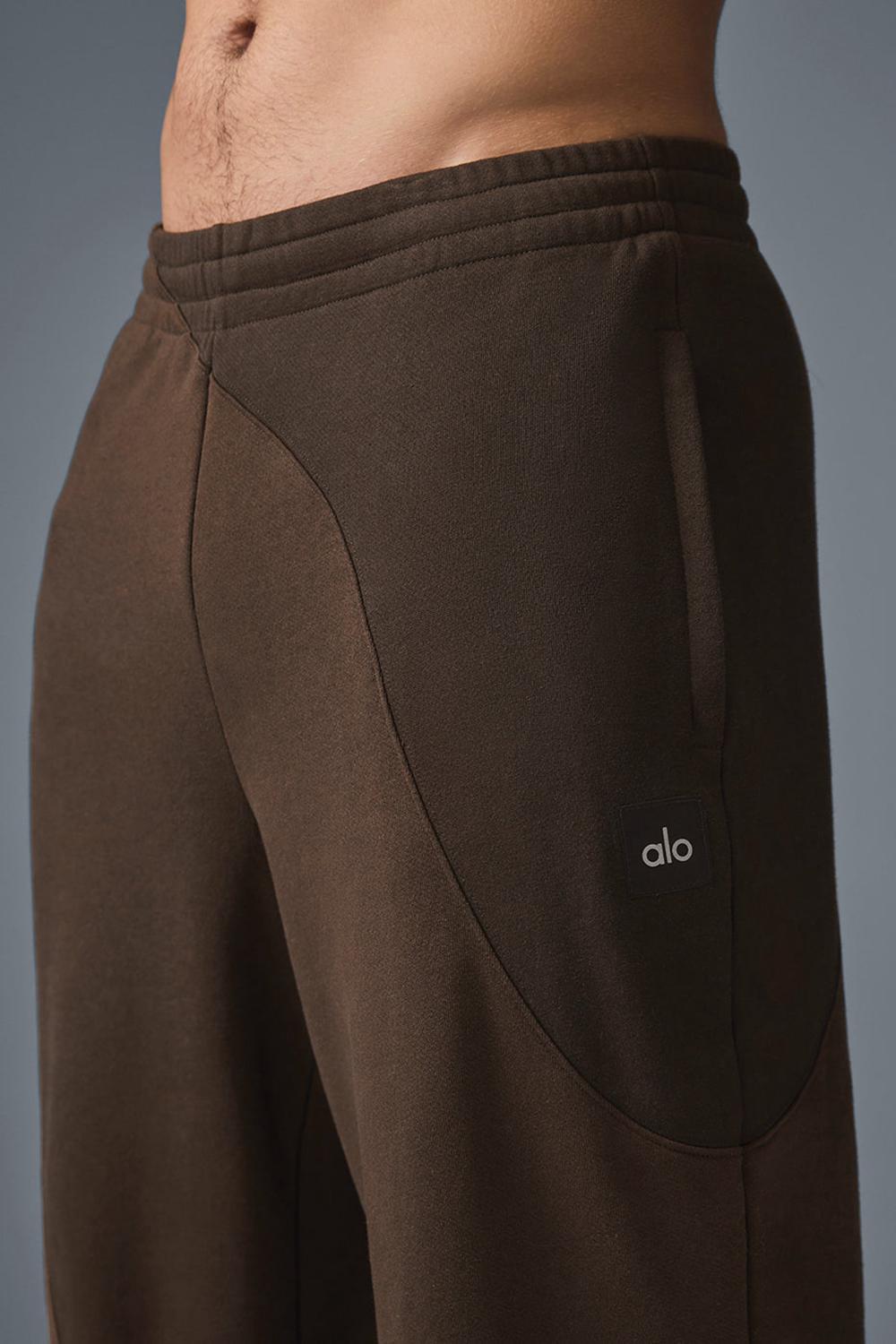 Espresso Tonal Men Alo Yoga Make Waves Sweatpant | Australia  48325-WQRS