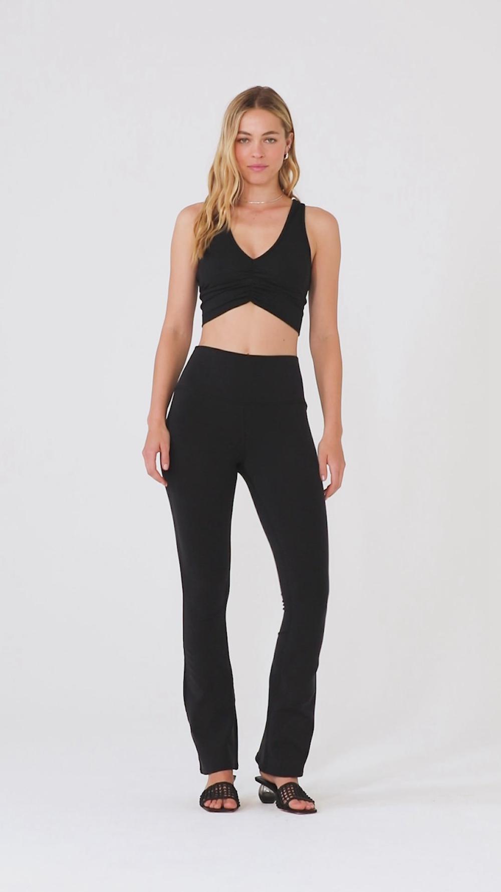 Espresso Women Alo Yoga Airbrush High-Waist Bootcut Legging | Australia  92418-IJQW