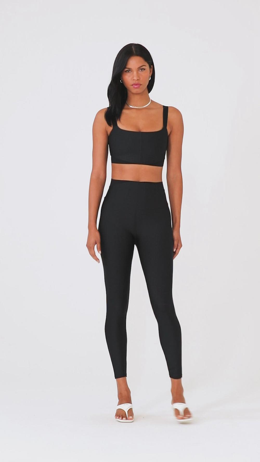 Espresso Women Alo Yoga Airlift High-Waist 7/8 Corset Legging | Australia  61295-DHWO