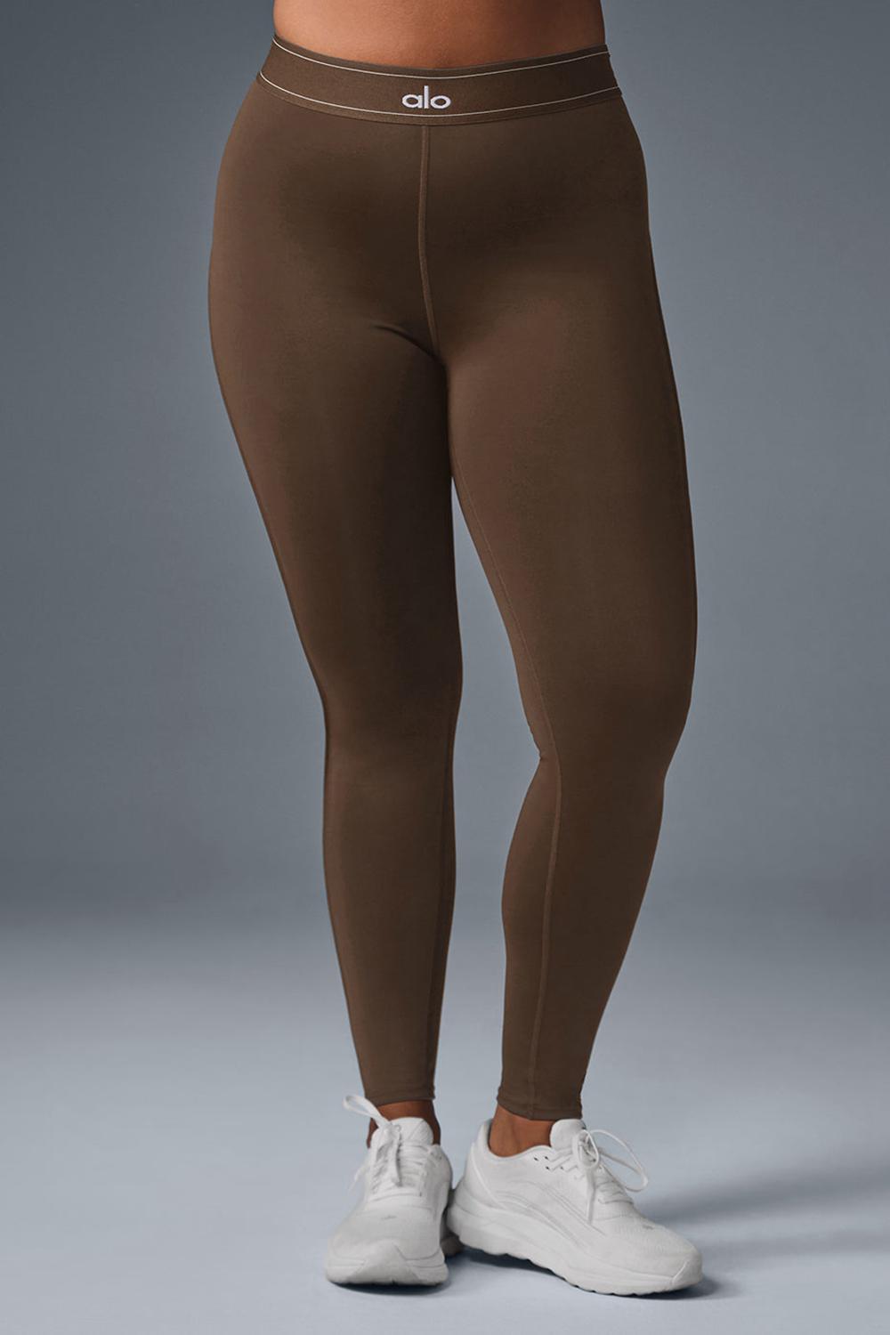 Espresso Women Alo Yoga Airlift High-Waist Suit Up Legging | Australia  49157-MTVB