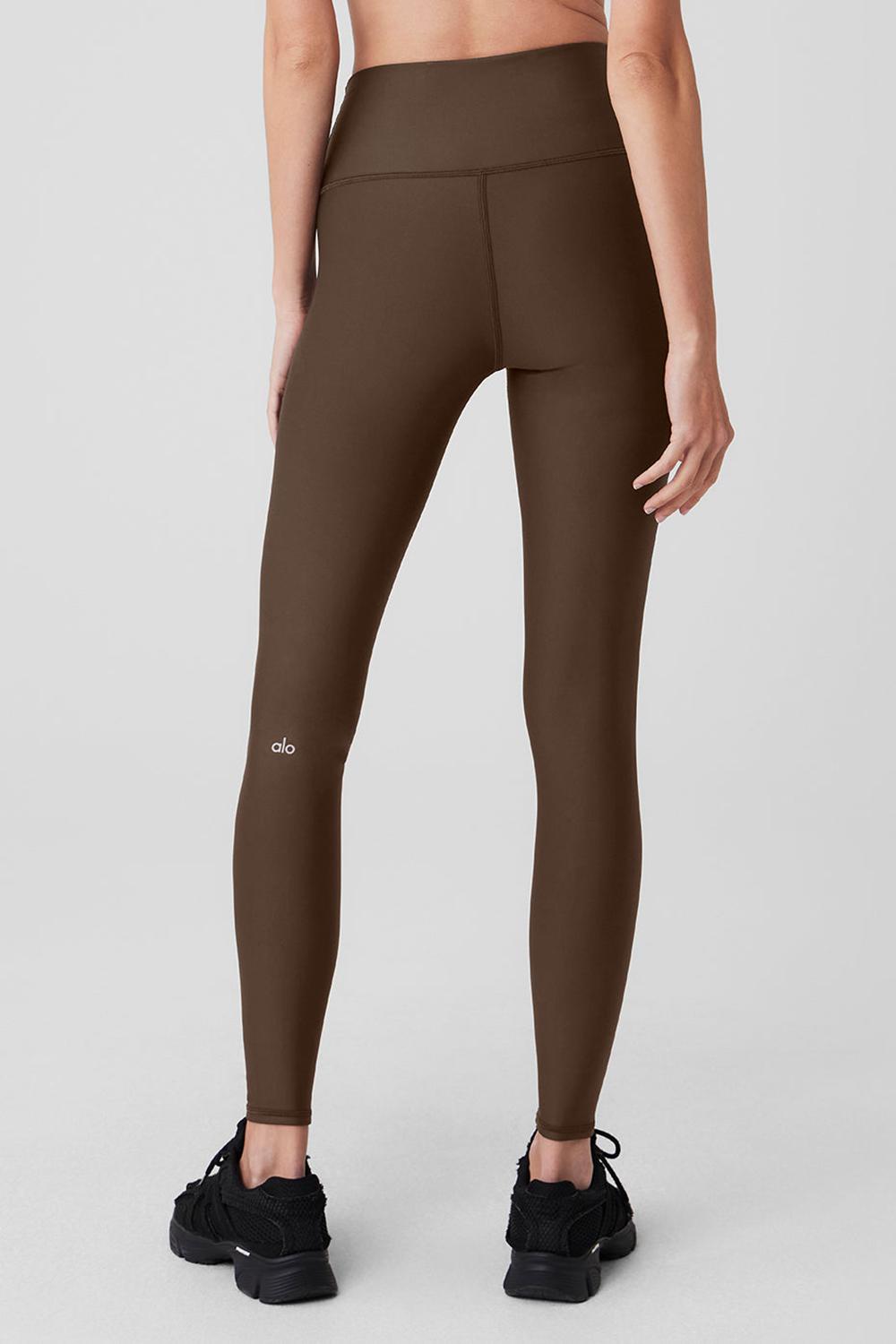 Espresso Women Alo Yoga Airlift Winter Warm High-Waist Legging | Australia  07983-LFYO