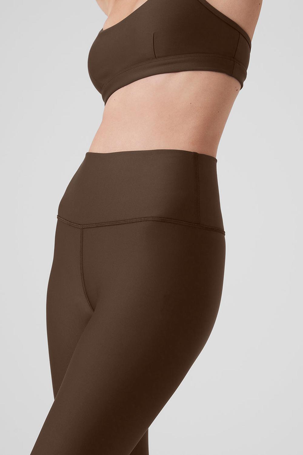 Espresso Women Alo Yoga Airlift Winter Warm High-Waist Legging | Australia  07983-LFYO