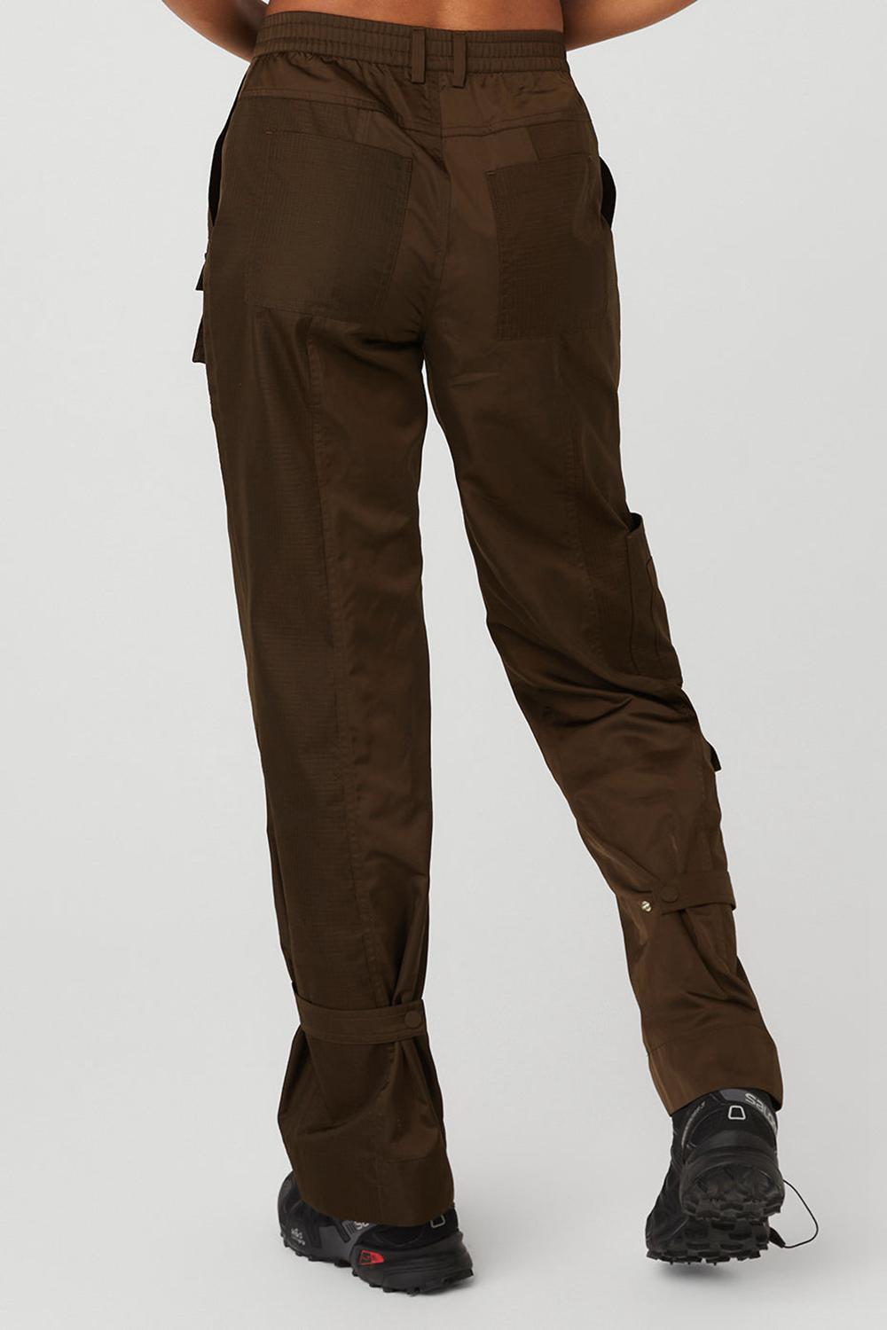 Espresso Women Alo Yoga Blaze Pant | Australia  12574-RTCG
