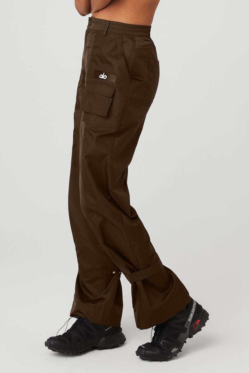 Espresso Women Alo Yoga Blaze Pant | Australia  12574-RTCG