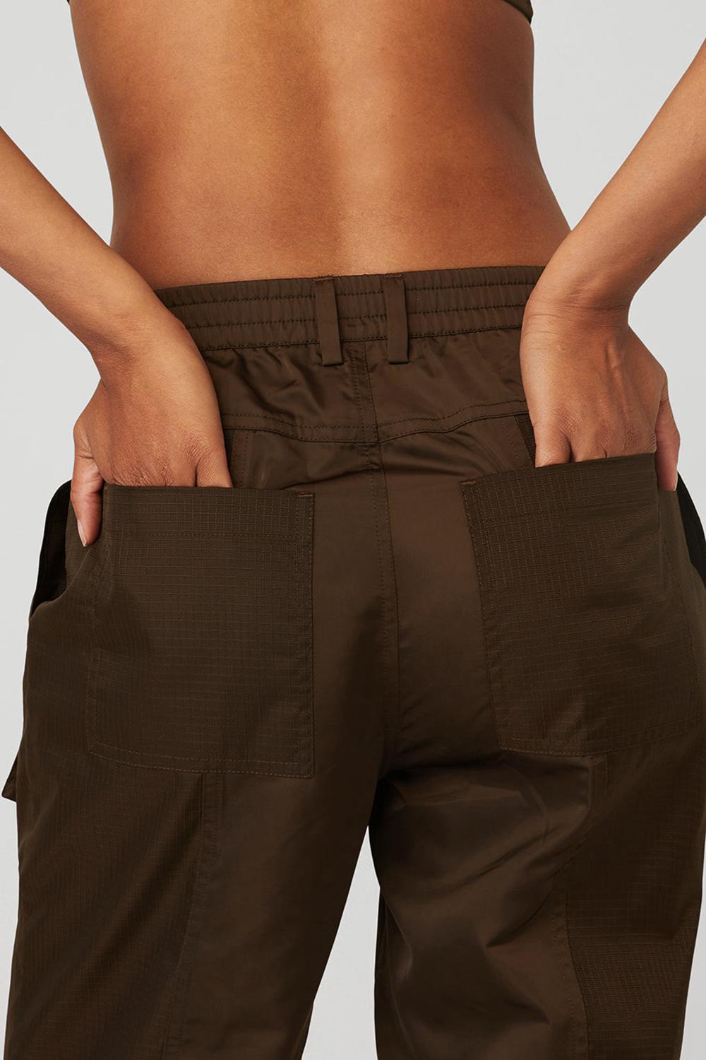 Espresso Women Alo Yoga Blaze Pant | Australia  12574-RTCG