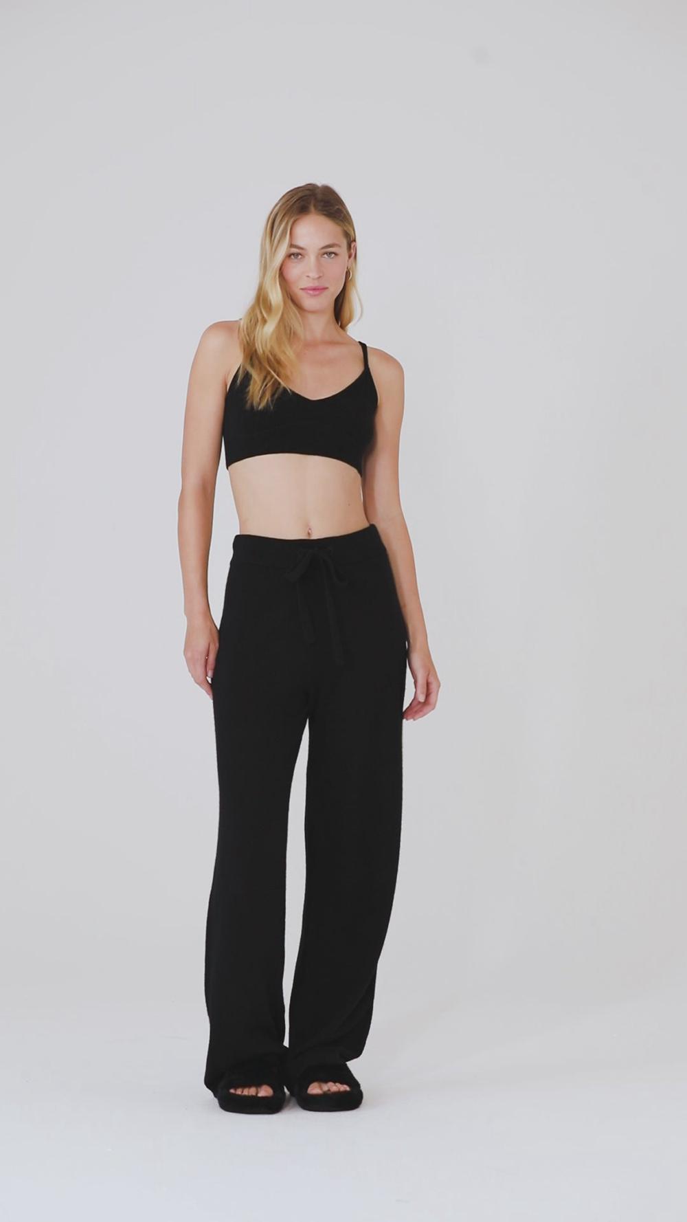 Espresso Women Alo Yoga Cashmere Jet Set Bra | Australia  16732-EXAP
