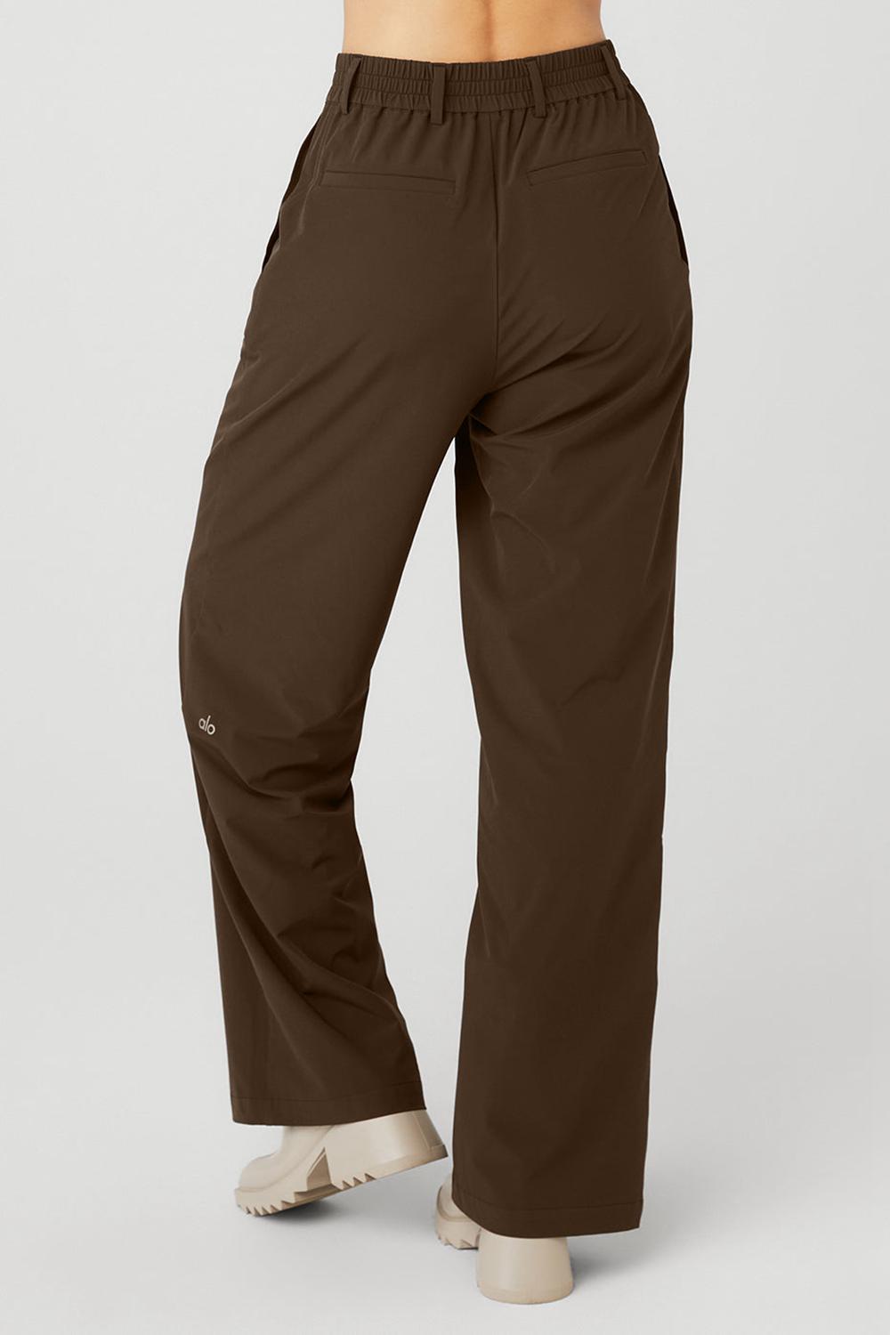 Espresso Women Alo Yoga High-Waist Pursuit Pant | Australia  93784-VIXS