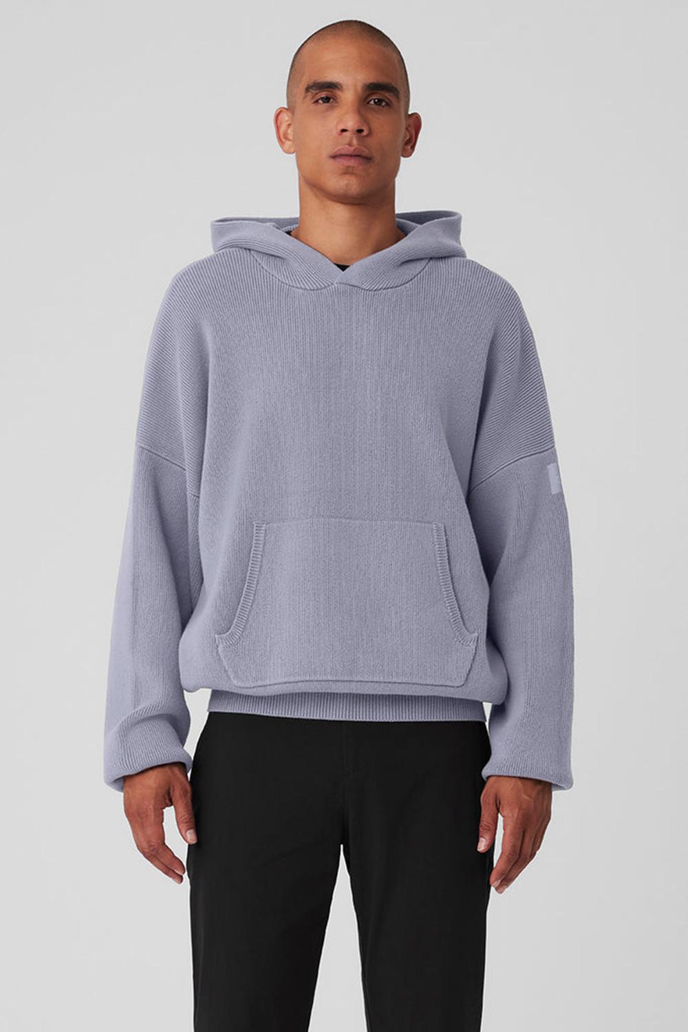 Fog Men Alo Yoga Scholar Hooded Sweater | Australia  40697-QBVU