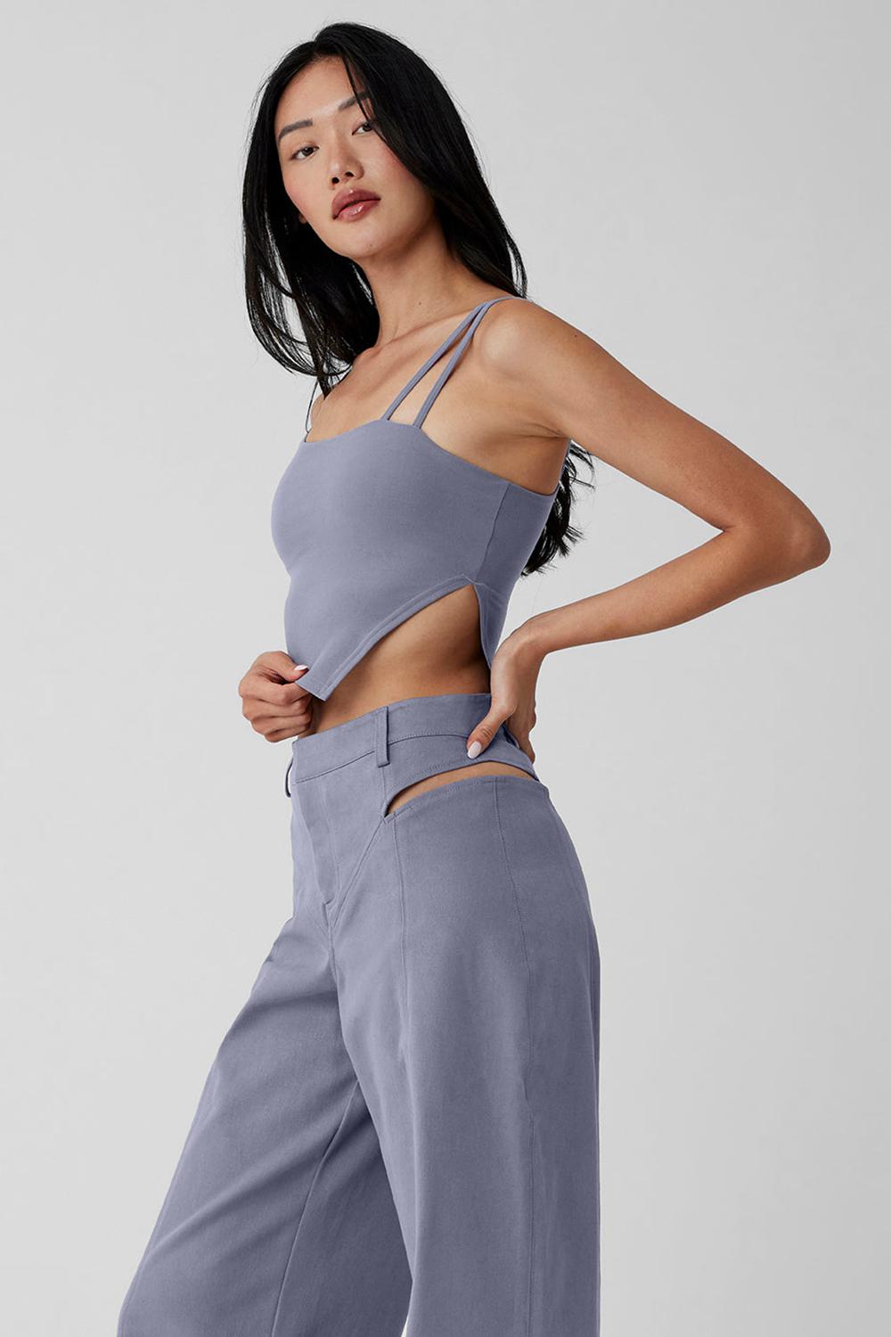 Fog Women Alo Yoga Alosoft All Night Tank | Australia  29160-KMNB