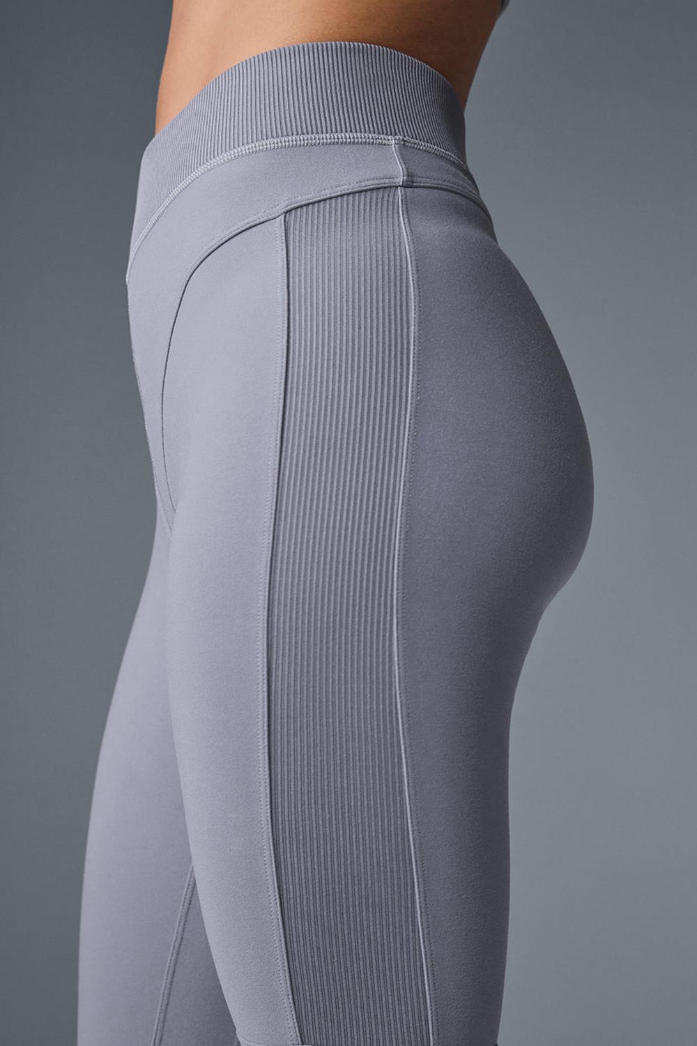 Fog Women Alo Yoga Alosoft High-Waist Head Start Legging | Australia  48651-PEWQ
