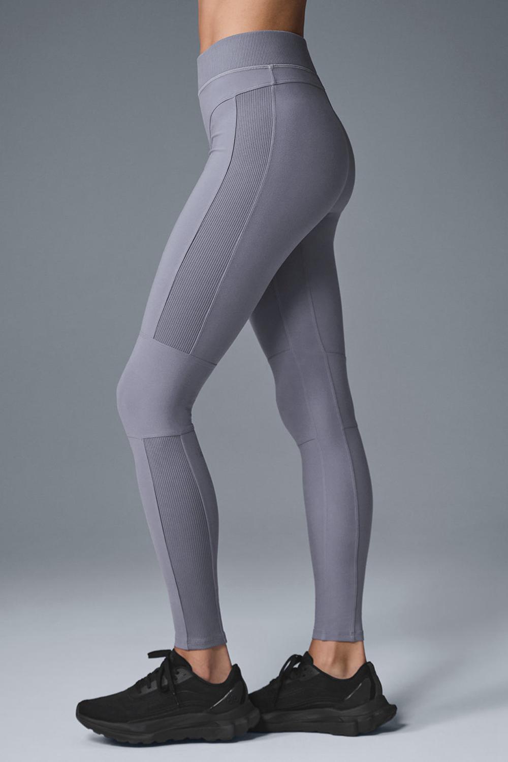 Fog Women Alo Yoga Alosoft High-Waist Head Start Legging | Australia  48651-PEWQ