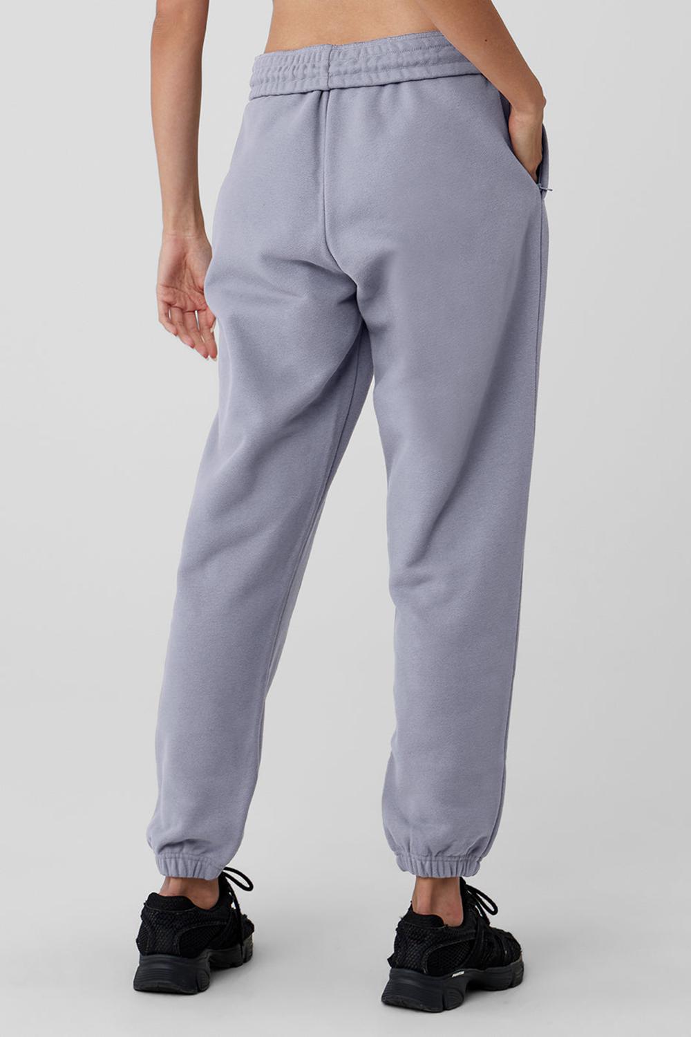 Fog Women Alo Yoga Cuffed Renown Heavy Weight Sweatpant | Australia  73264-ATCV