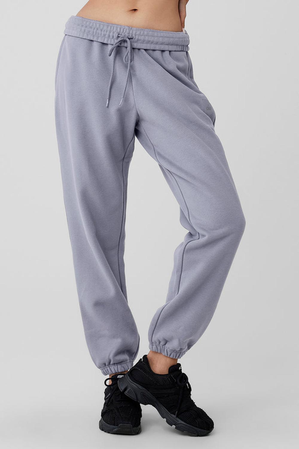 Fog Women Alo Yoga Cuffed Renown Heavy Weight Sweatpant | Australia  73264-ATCV