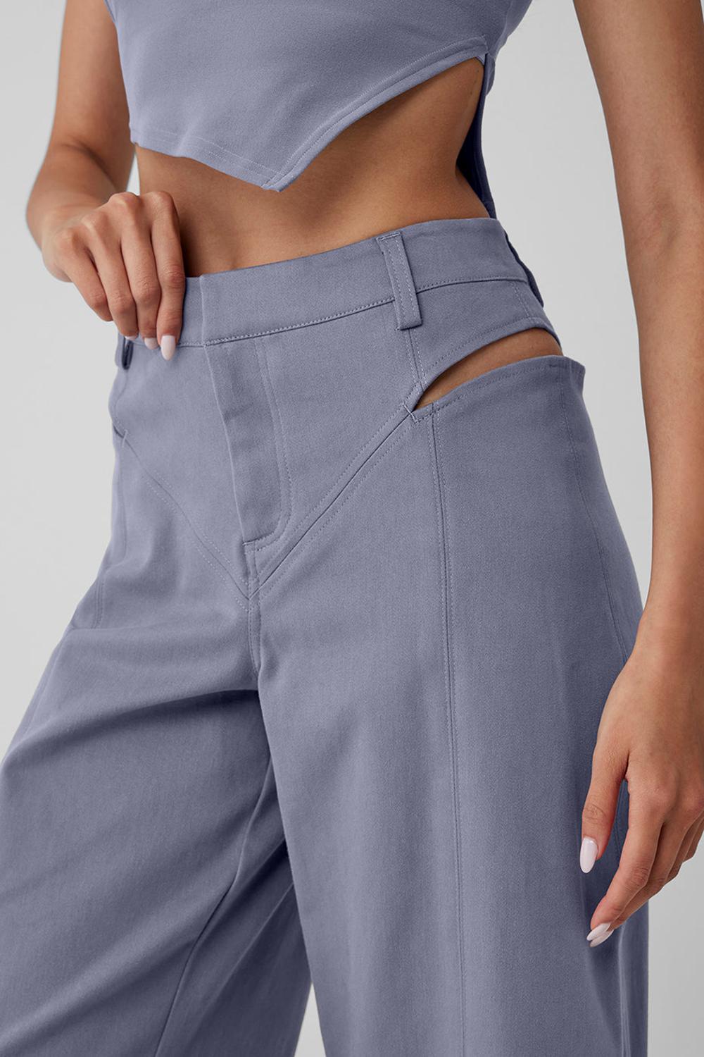 Fog Women Alo Yoga High-Waist Risk Taker Pant | Australia  61238-YUWO