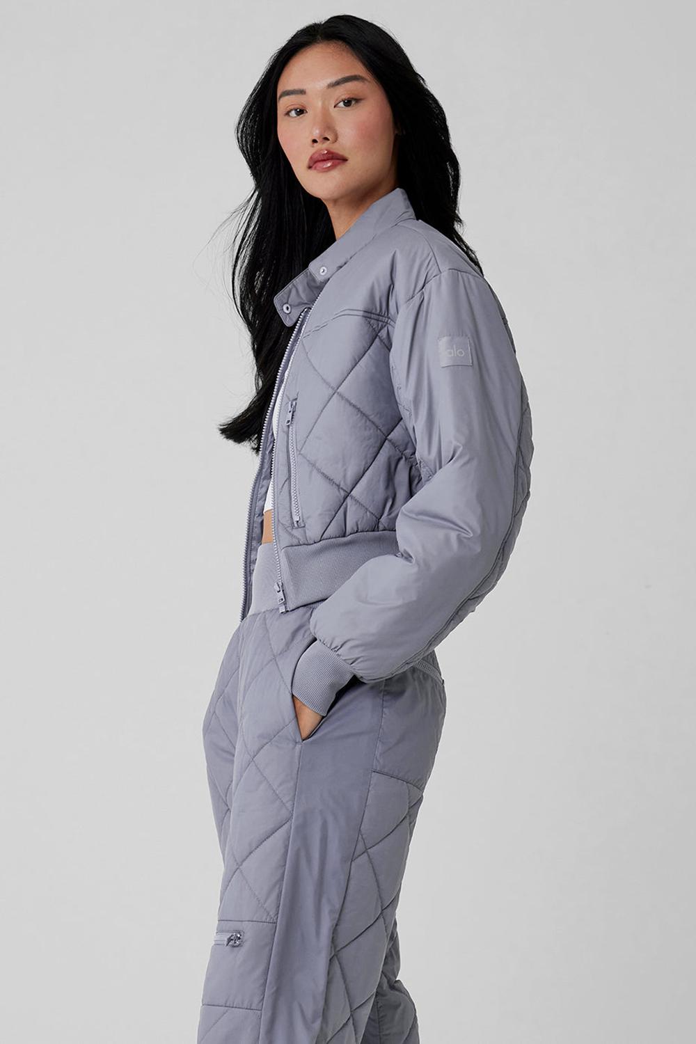 Fog Women Alo Yoga Snowrider Puffer Jacket | Australia  30148-WCKA