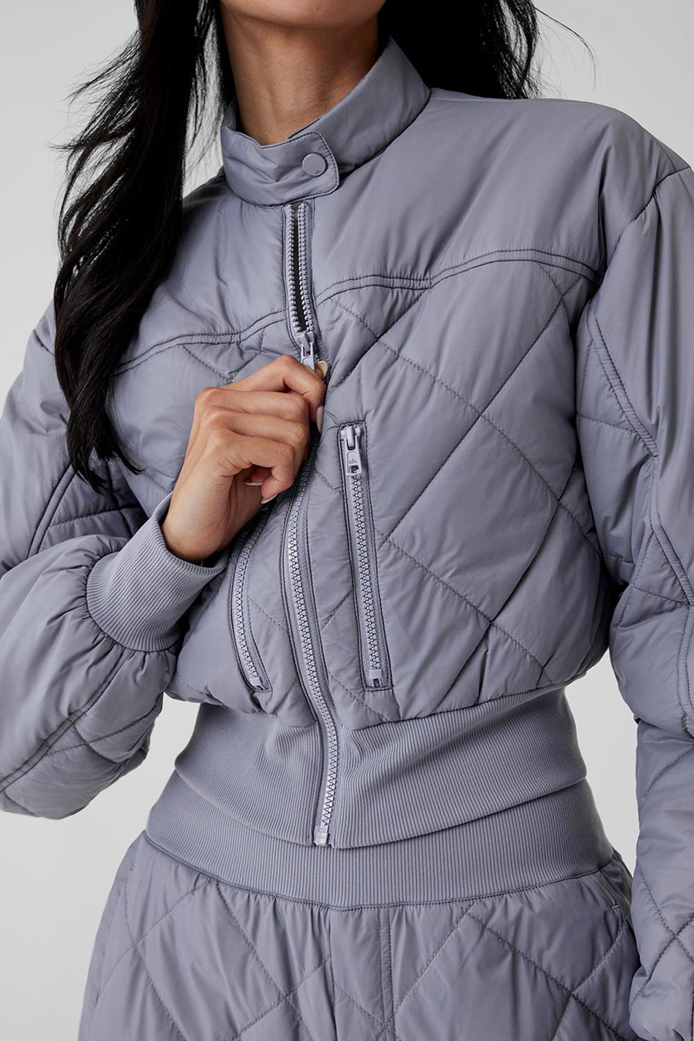 Fog Women Alo Yoga Snowrider Puffer Jacket | Australia  30148-WCKA