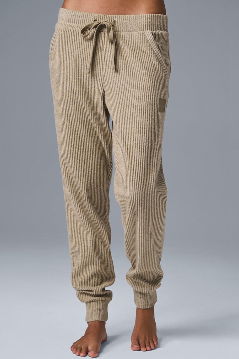 Gravel Heather Women Alo Yoga Muse Sweatpant | Australia  85097-SIDE