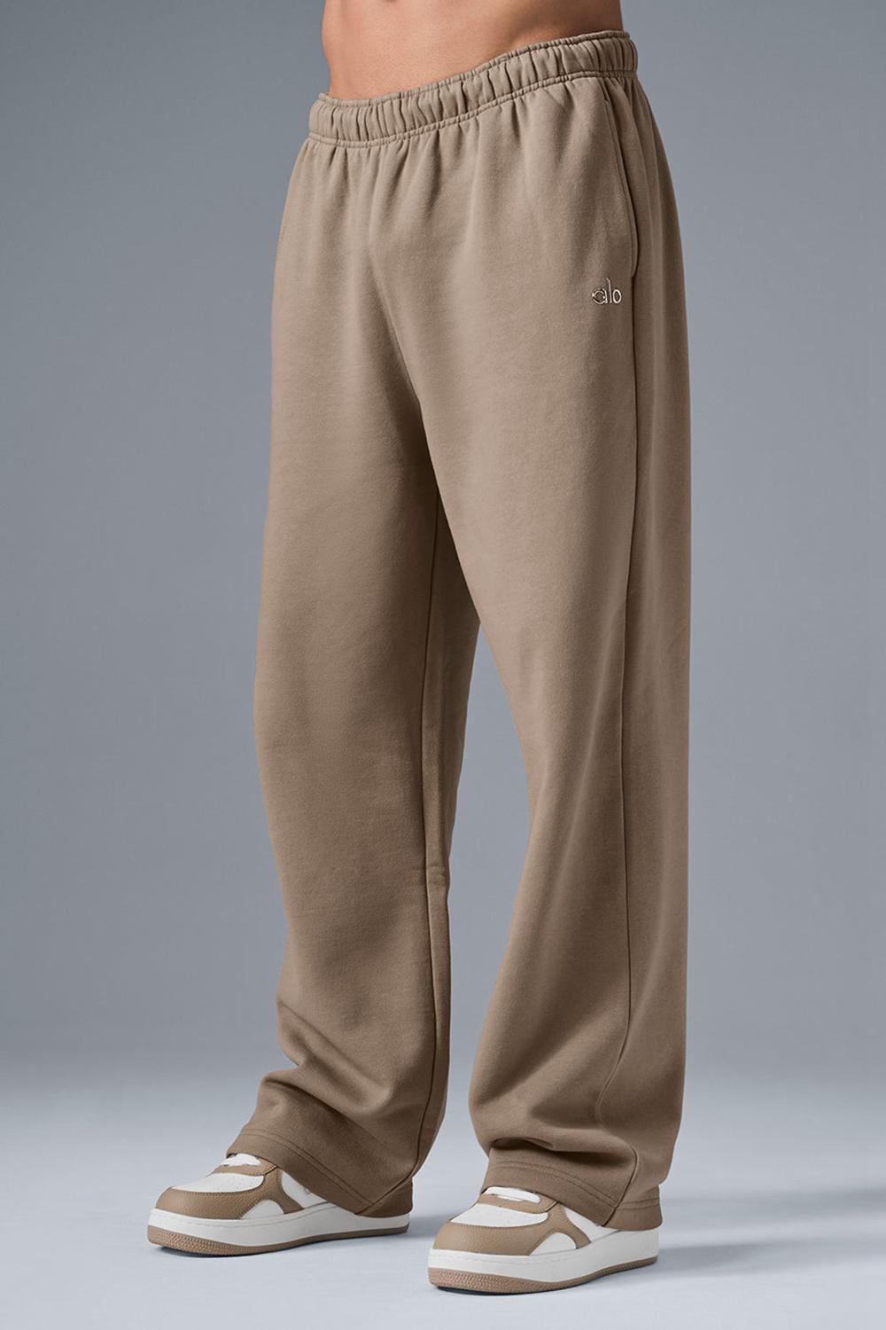 Gravel Men Alo Yoga Accolade Straight Leg Sweatpant | Australia  24853-LYMK