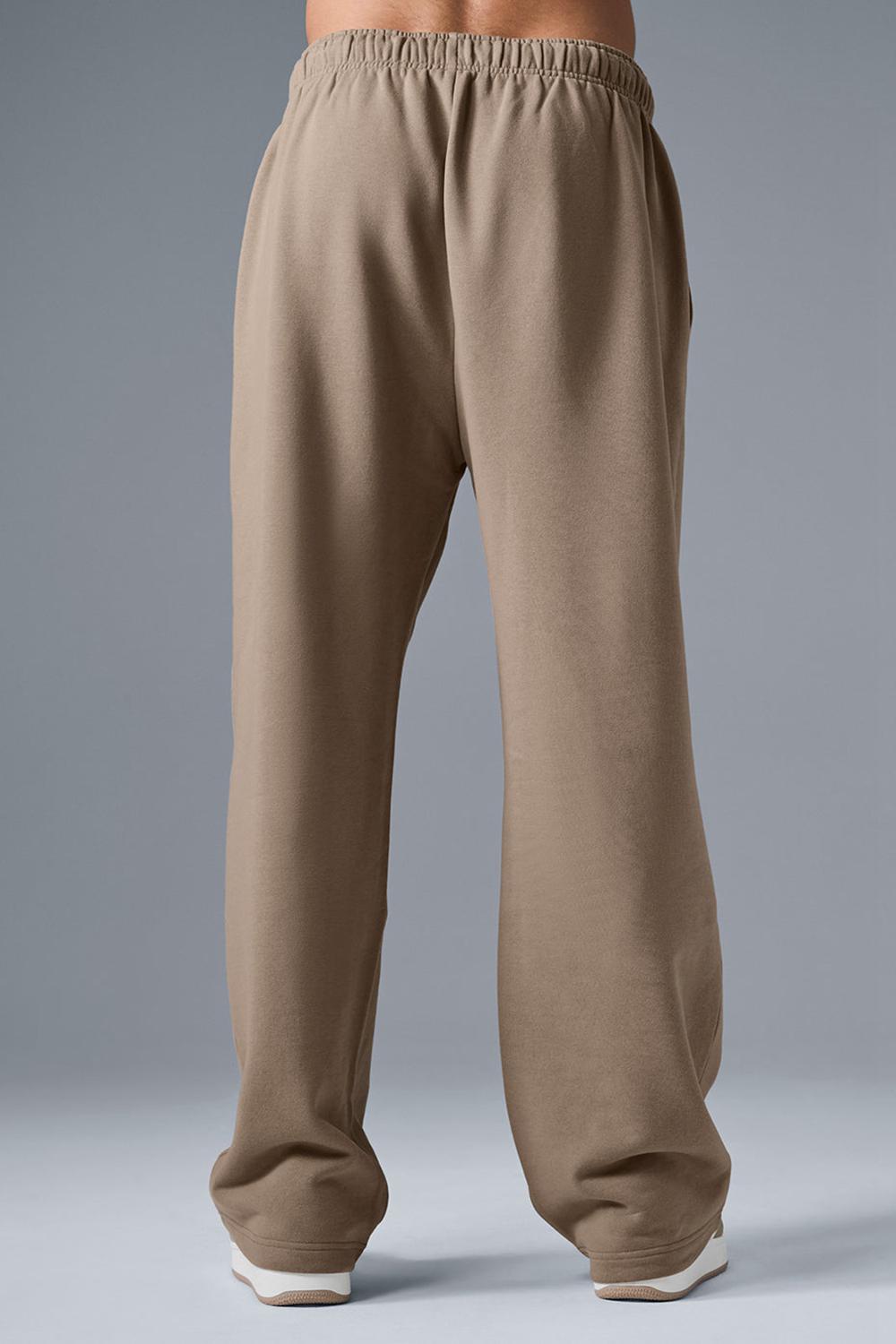 Gravel Men Alo Yoga Accolade Straight Leg Sweatpant | Australia  24853-LYMK