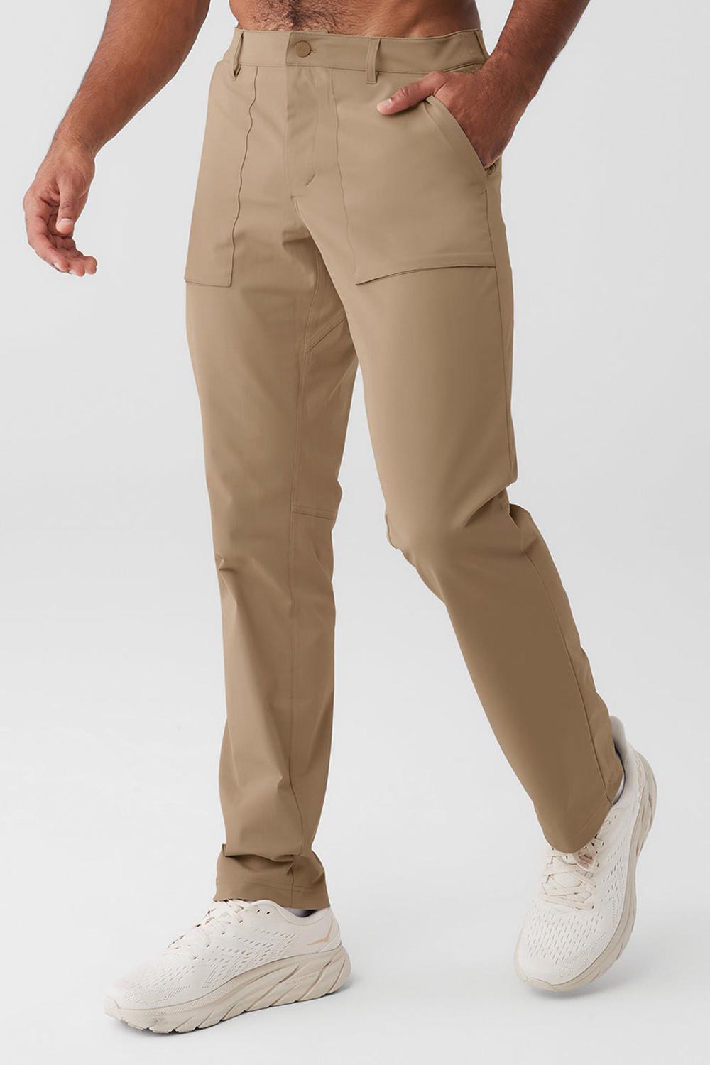 Gravel Men Alo Yoga Block Pant | Australia  67954-HBLZ