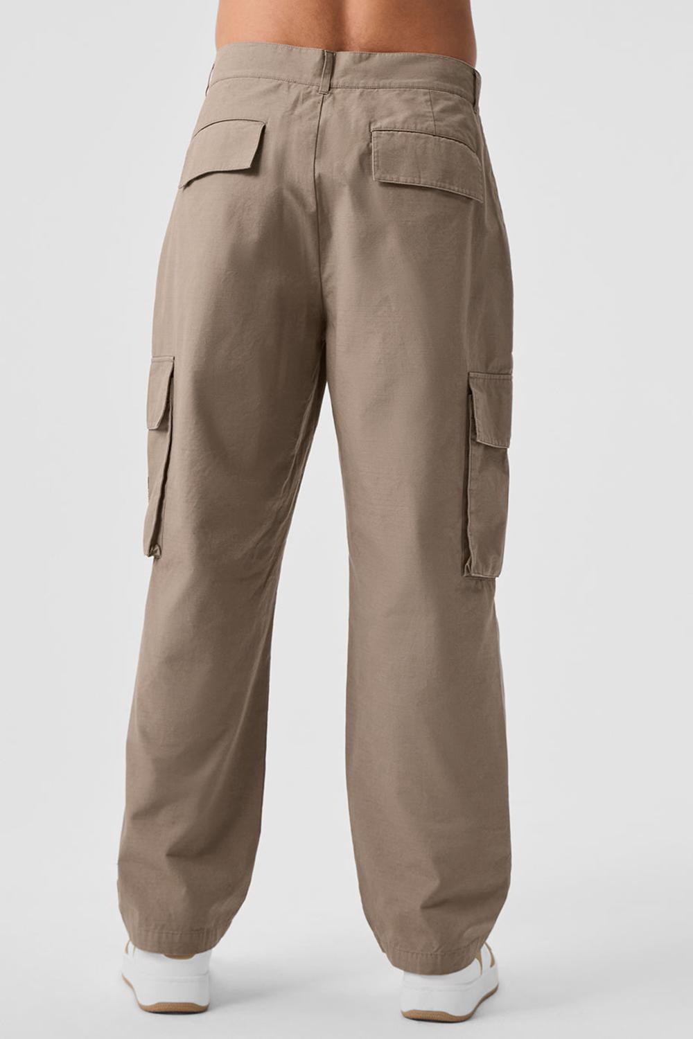 Gravel Men Alo Yoga Cargo Ripstop Pant | Australia  36457-XBYR