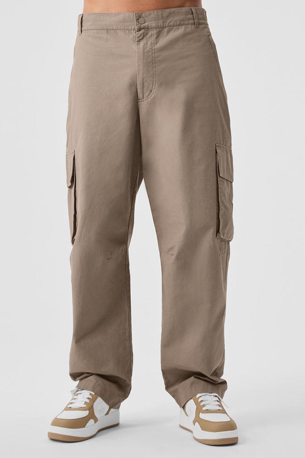 Gravel Men Alo Yoga Cargo Ripstop Pant | Australia  36457-XBYR