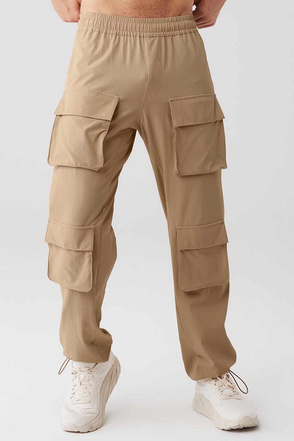 Gravel Men Alo Yoga Cargo Venture Pant | Australia  37180-DLWN
