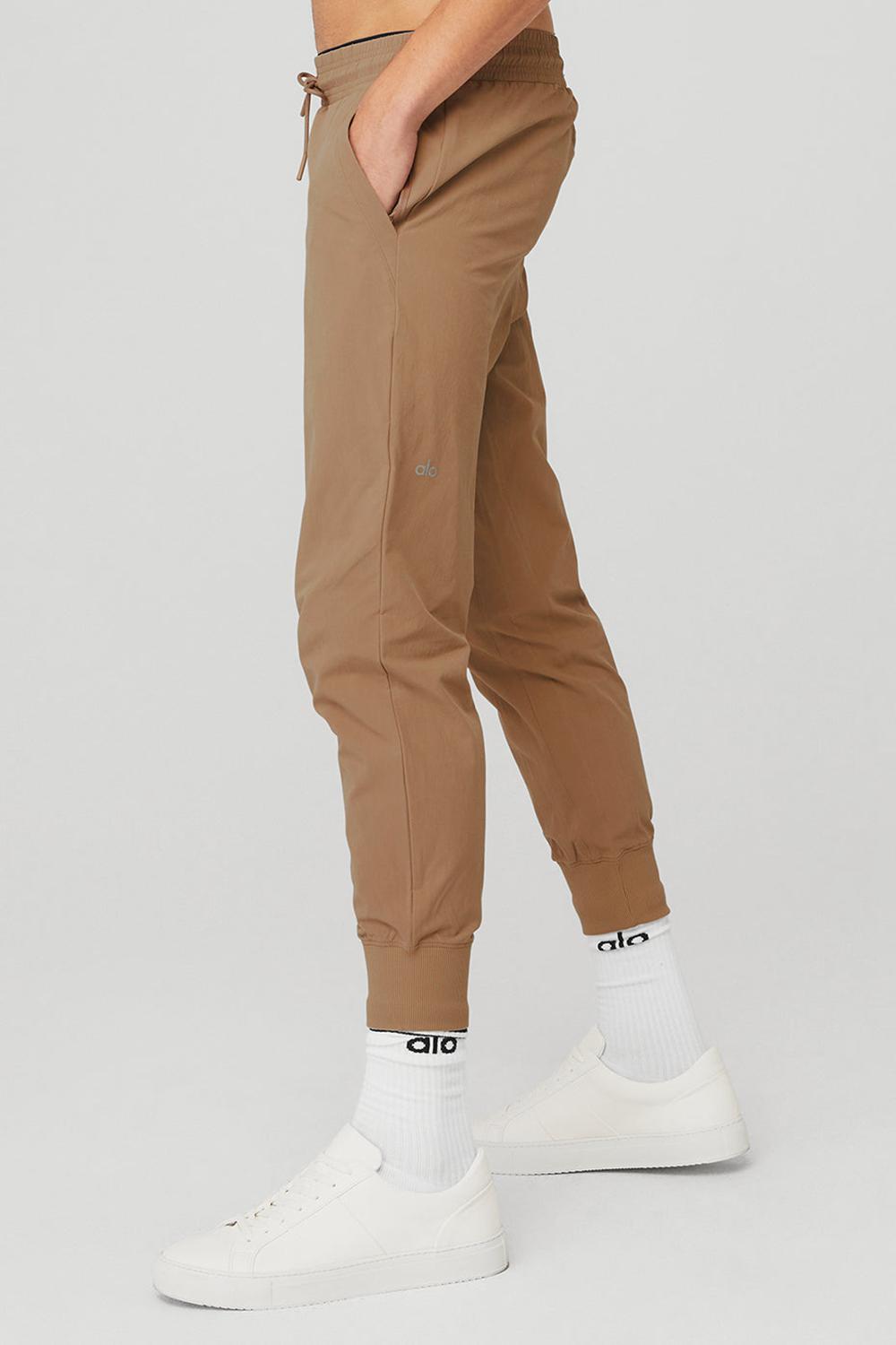 Gravel Men Alo Yoga Co-Op 7/8 Pant | Australia  58413-CHMD