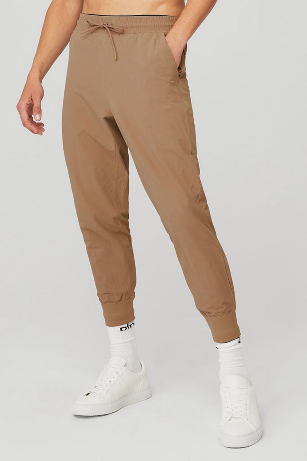 Gravel Men Alo Yoga Co-Op 7/8 Pant | Australia  58413-CHMD