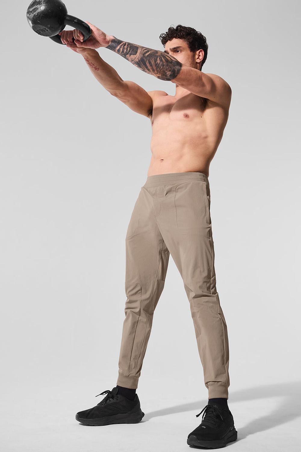 Gravel Men Alo Yoga Co-Op Pant | Australia  06287-XFSP