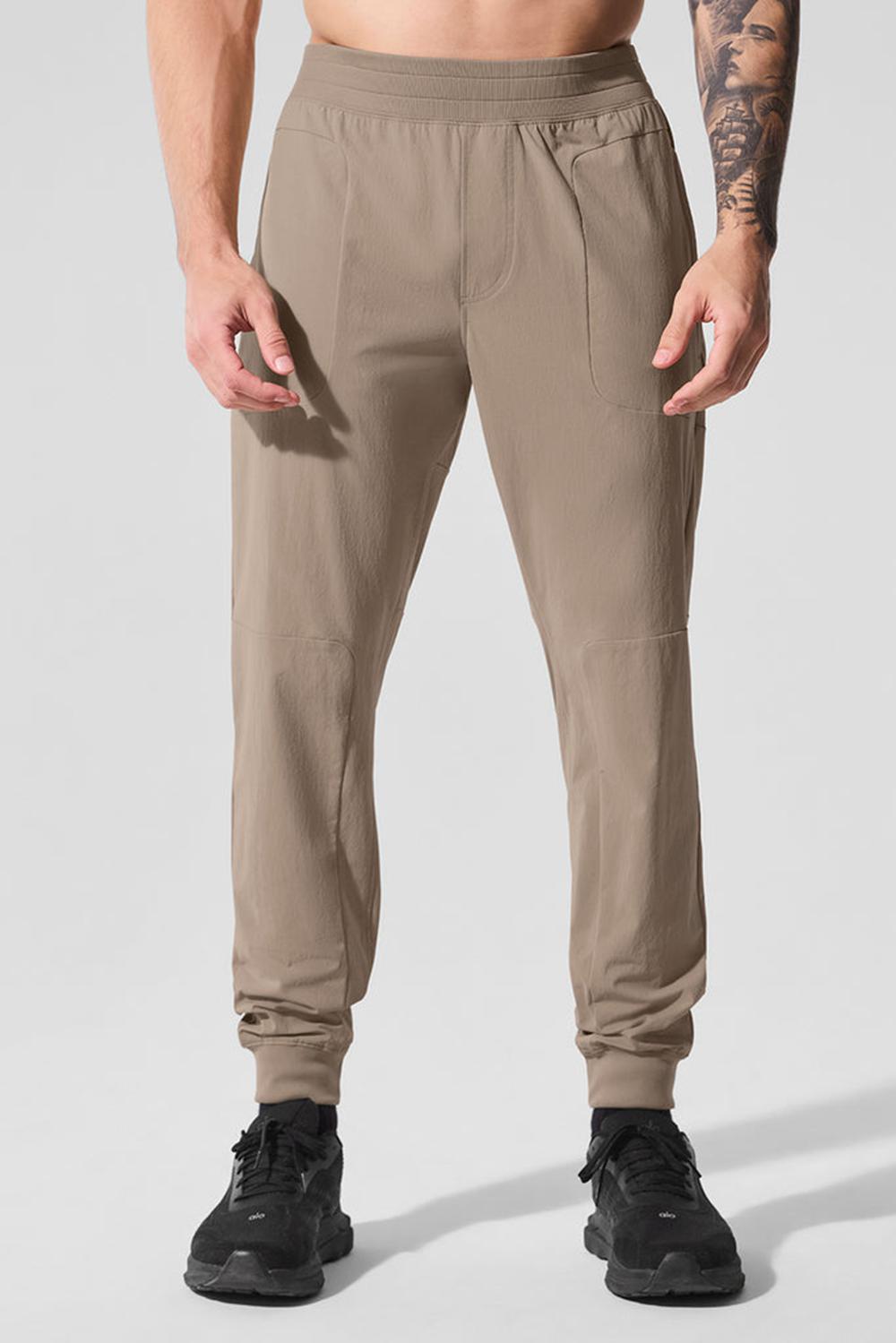 Gravel Men Alo Yoga Co-Op Pant | Australia  06287-XFSP