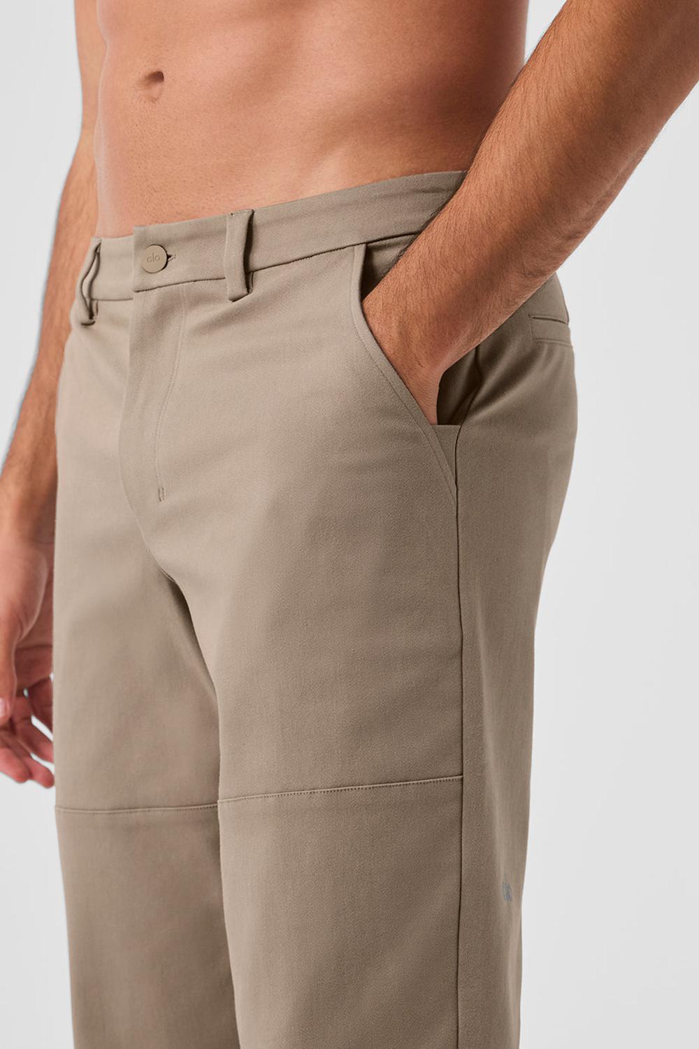 Gravel Men Alo Yoga Edition Sueded Pant | Australia  05196-DMKS