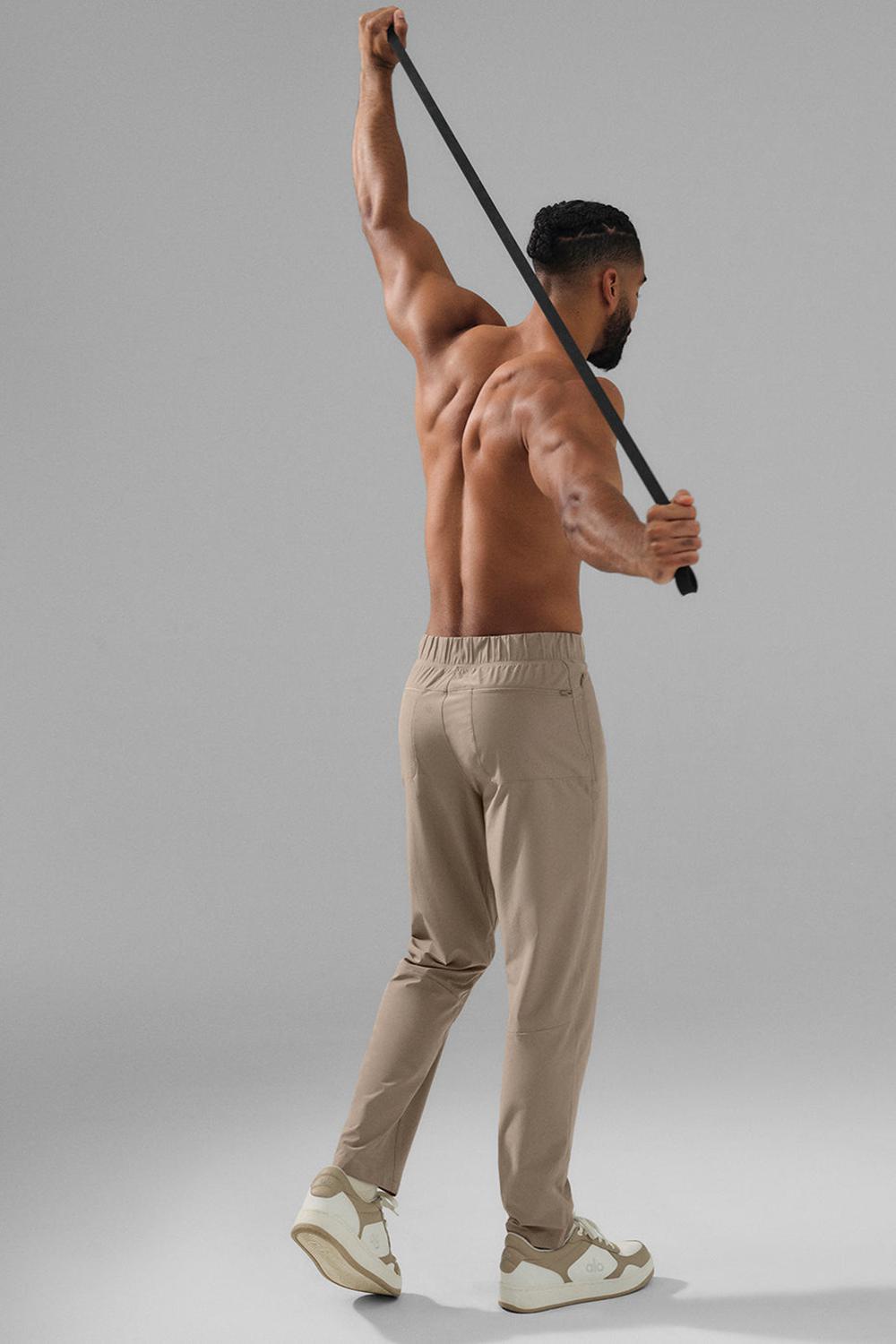 Gravel Men Alo Yoga Repetition Pant | Australia  58760-LNZY