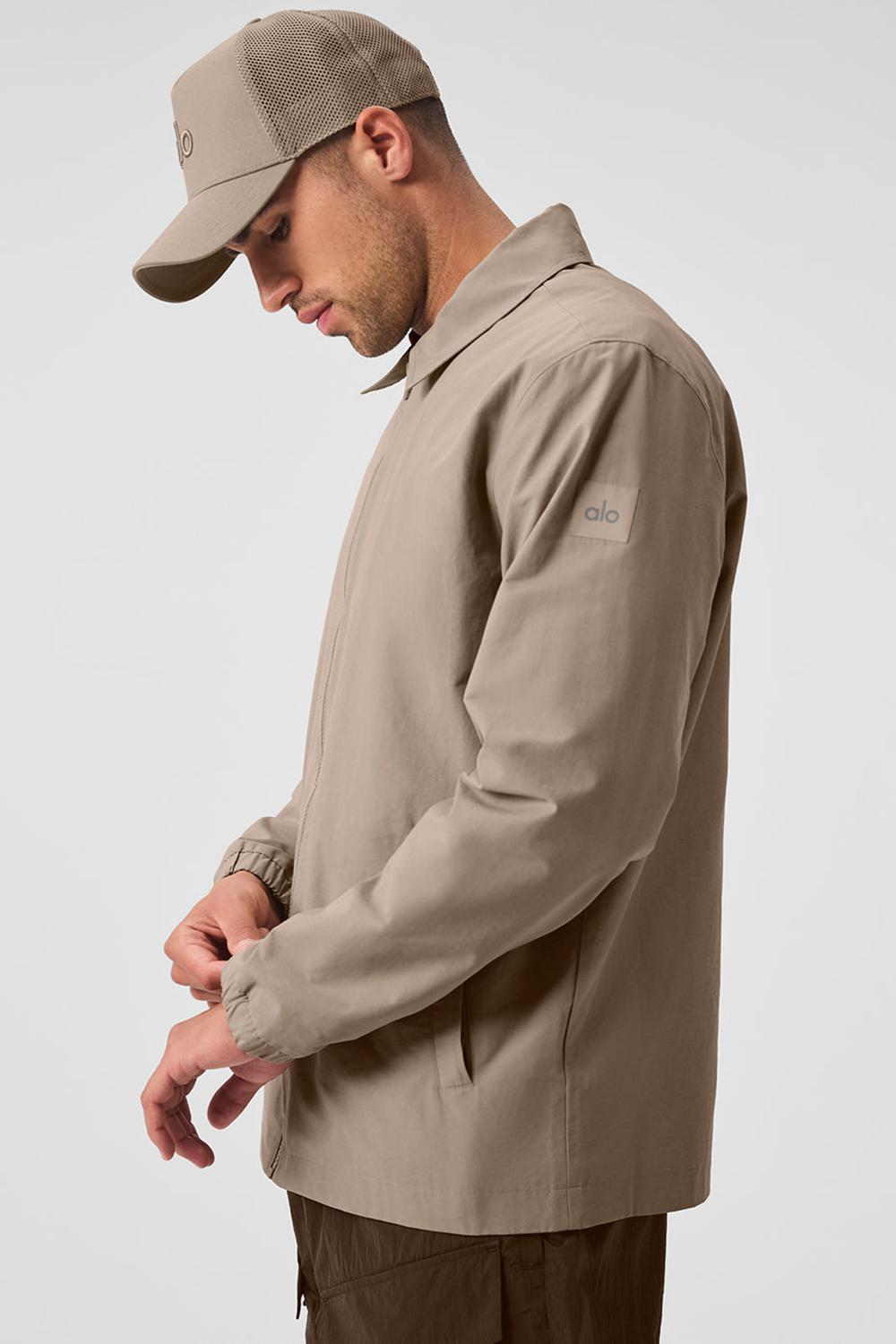 Gravel Men Alo Yoga Torrent Overshirt | Australia  79523-XJDW